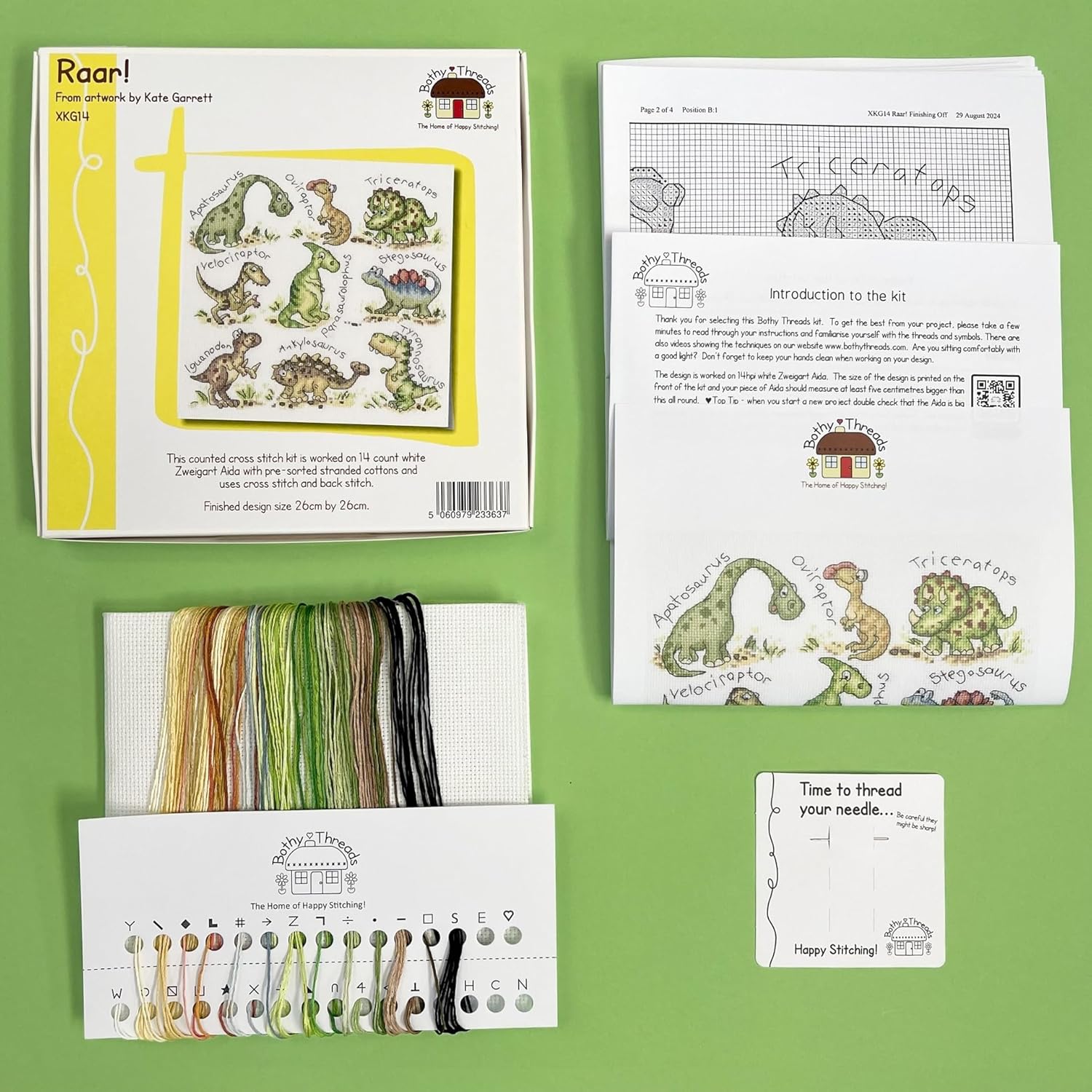 Bothy Threads Counted Cross Stitch Kit - Raar!
