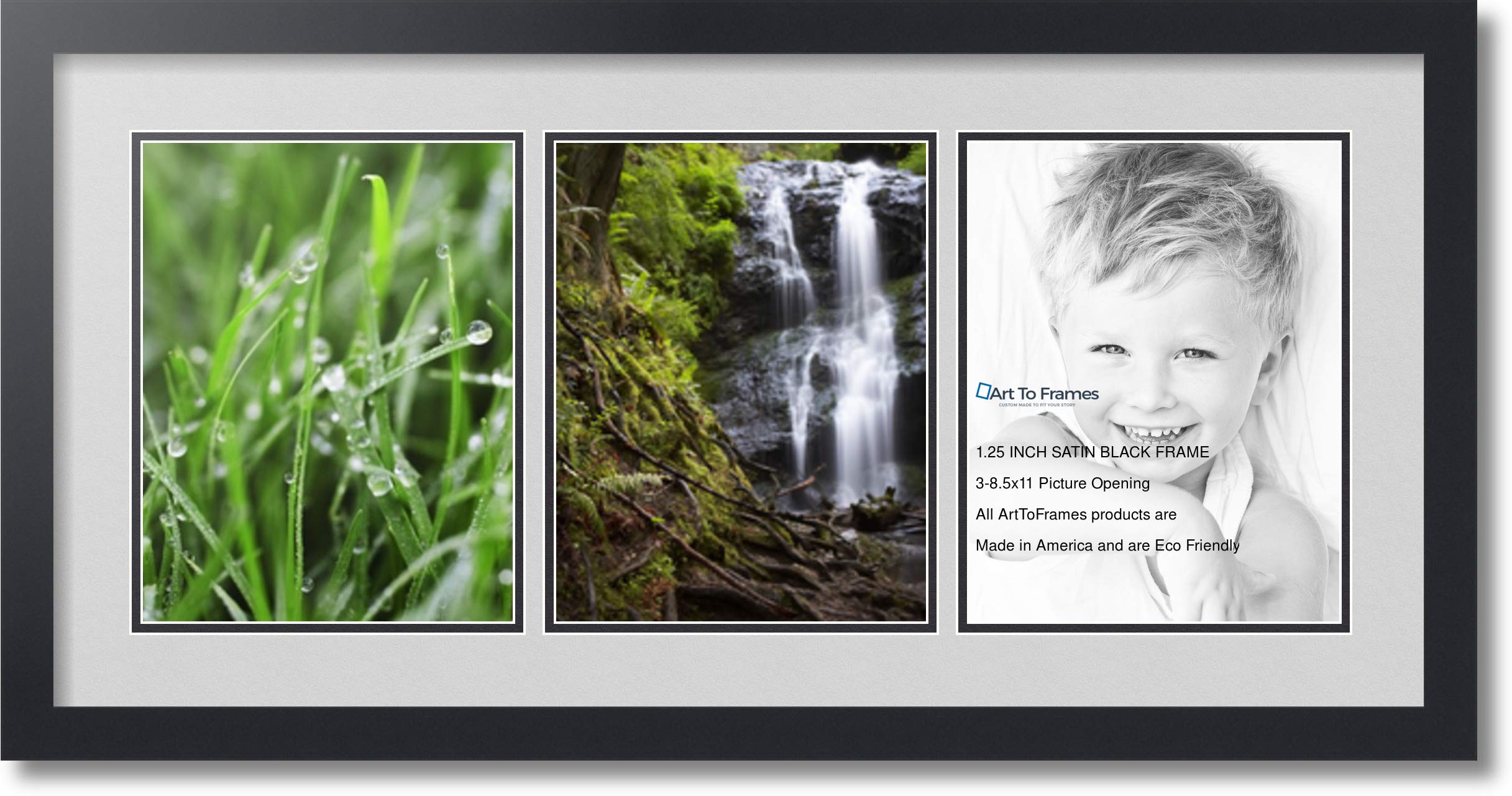 Amazon.co.jp: ArtToFrames アルファベット写真用額縁 12x18インチの