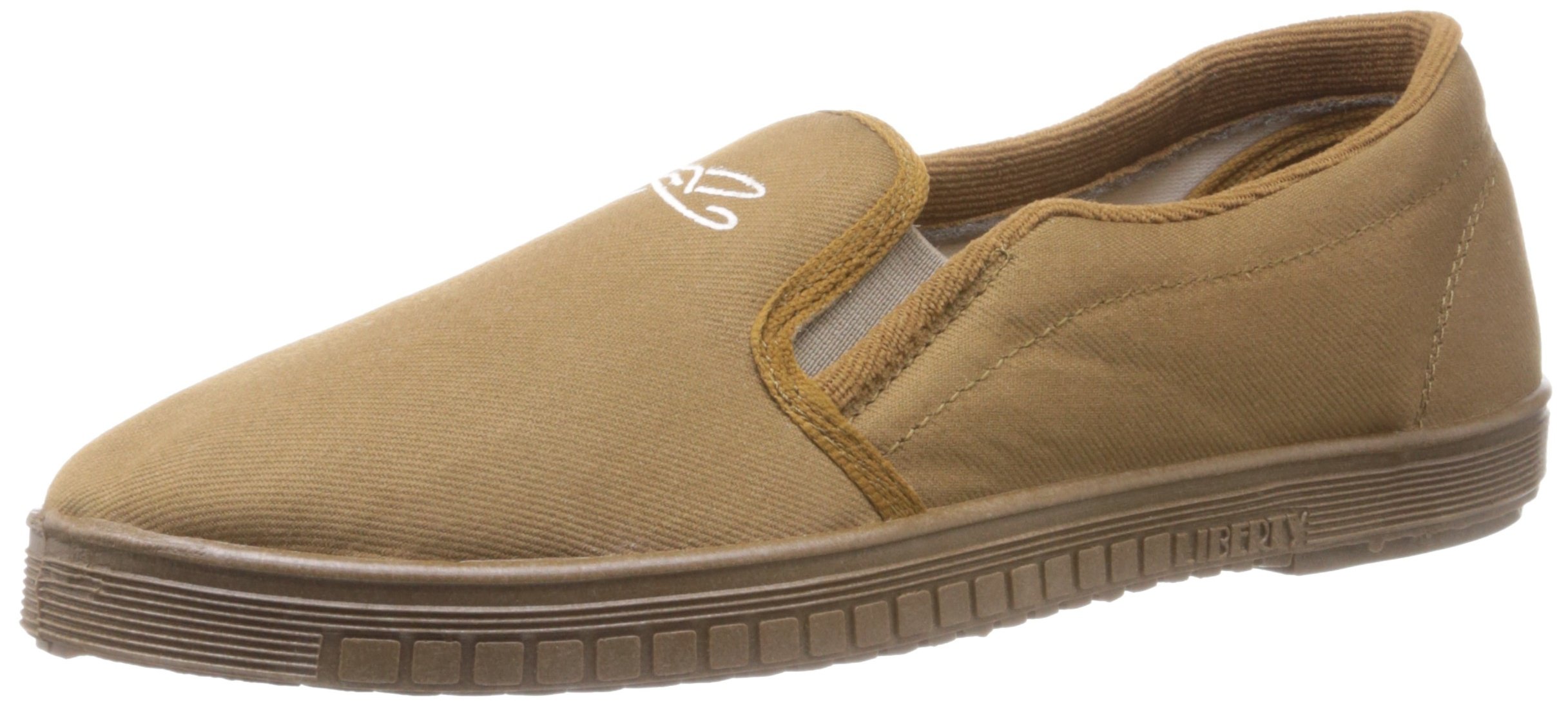 liberty Gliders (from Men's Jogging-E Beige Canvas Boat Shoes - 6 UK-picture-14