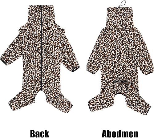 Miniatura 2 de Abrigos cálidos de invierno para perros, forro polar de 4 patas para perros grandes y medianos, abrigo de clima frío para perro, abrigo de cuerpo