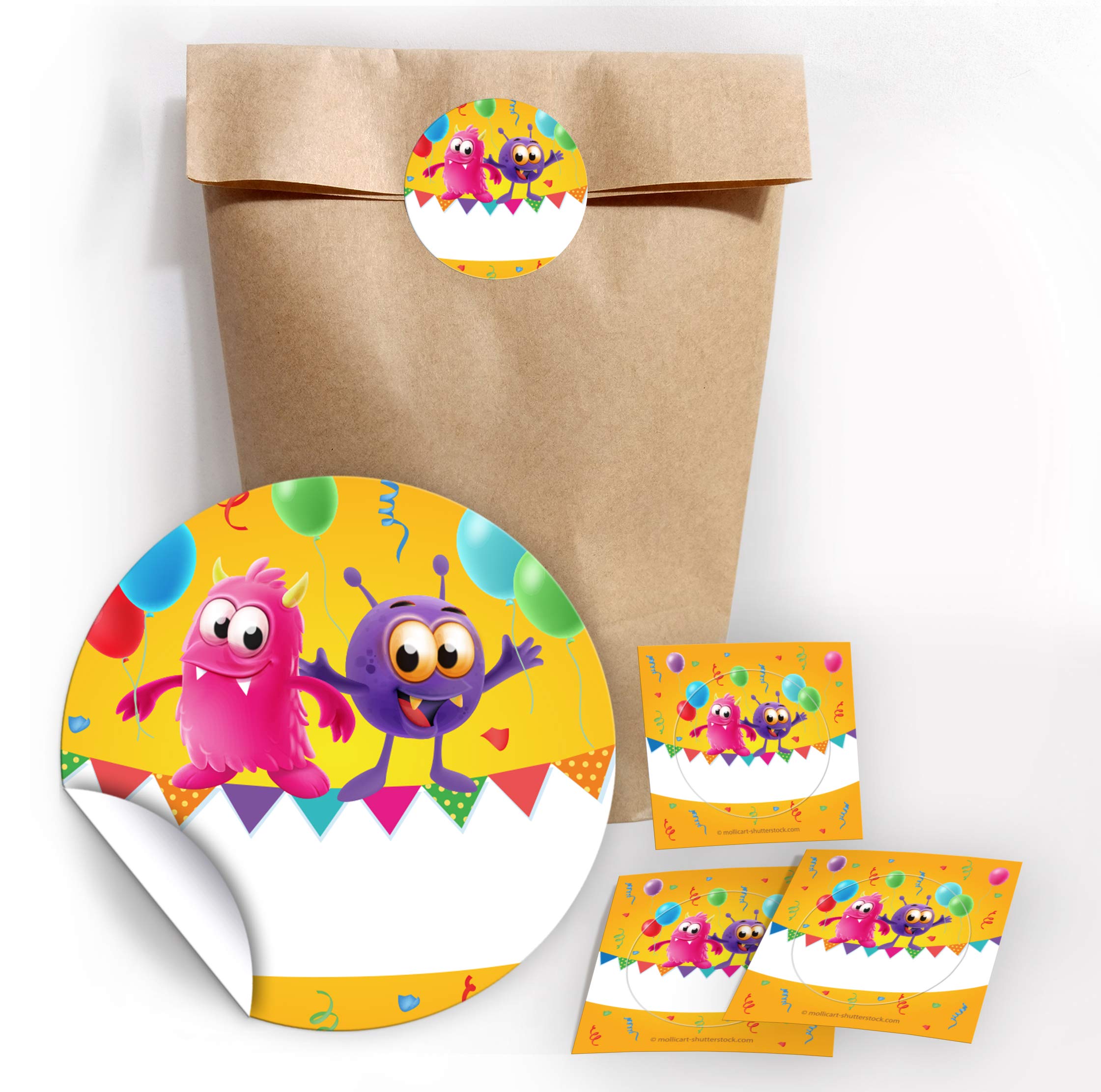 Biglietti Invito Compleanno Minkocards - 12 Con Buste Per Feste Bambini