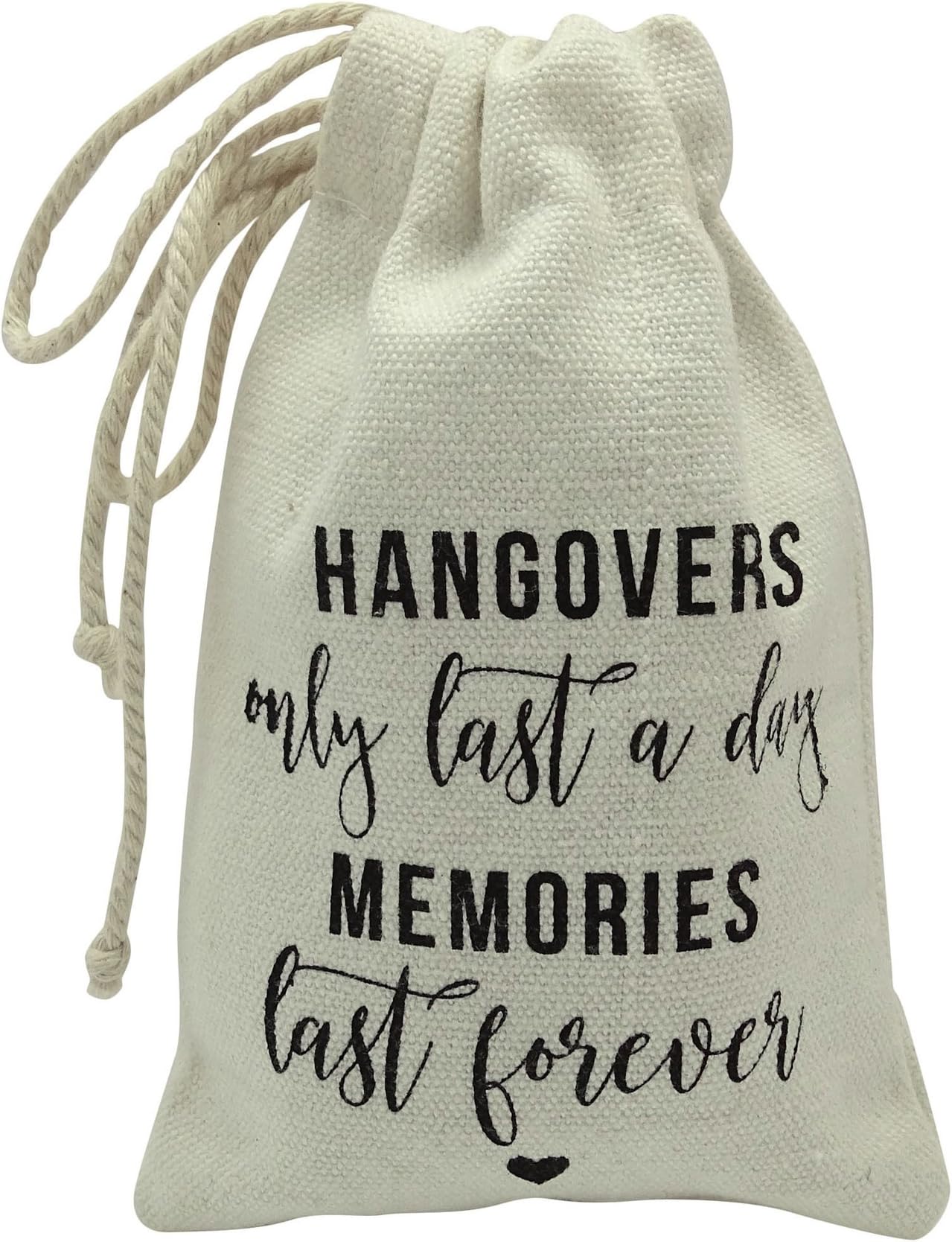 Darling Souvenir Hangover Recovery Kit Wedding Party Favor Bags Hangover Only Last a Day, Memories Last Forever First Aid Kit Bag 4 x 6 Inch, 10 Pcs
