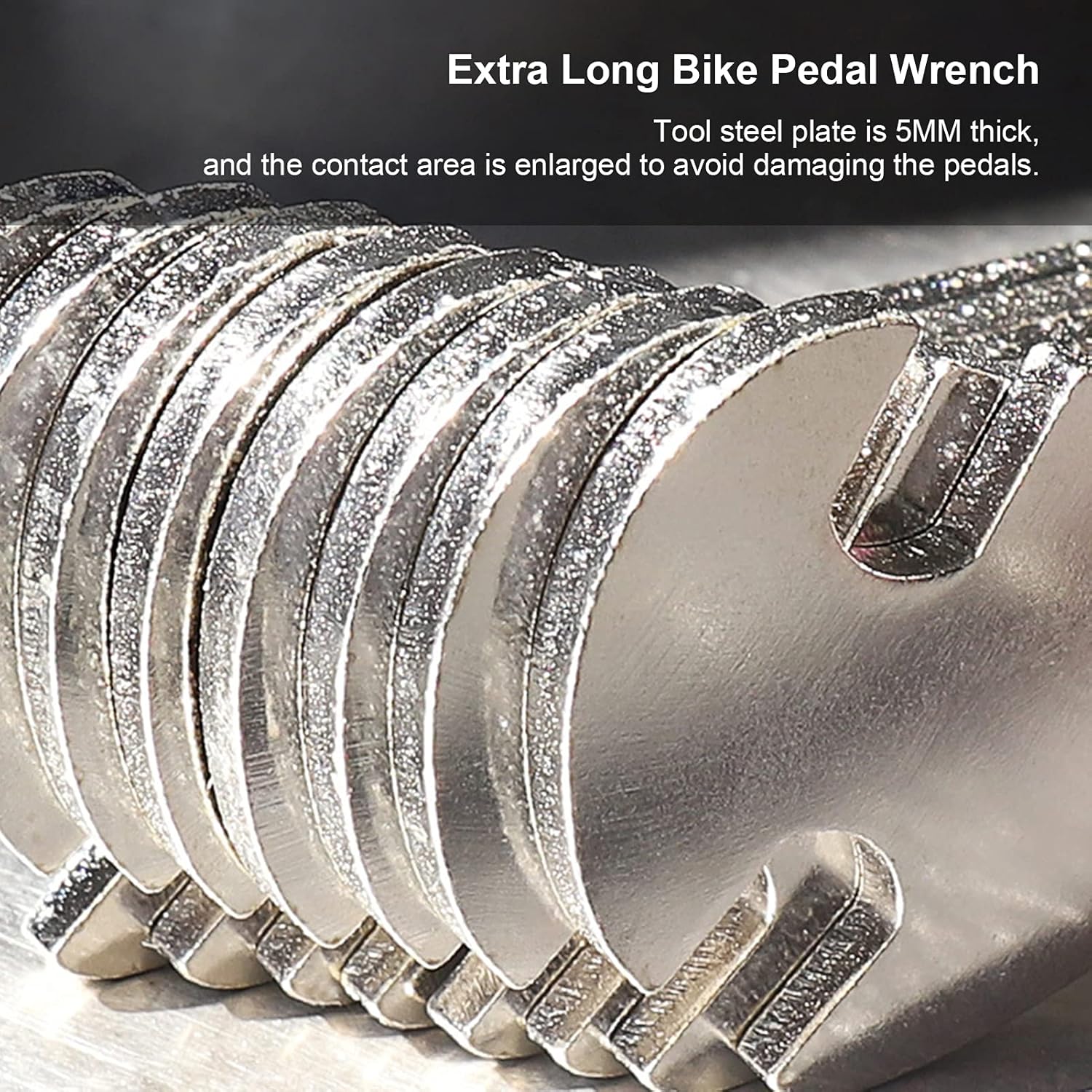 FOLOSAFENAR Professional Foot Pedals Wrench, Tool Steel Plate Is 5MM