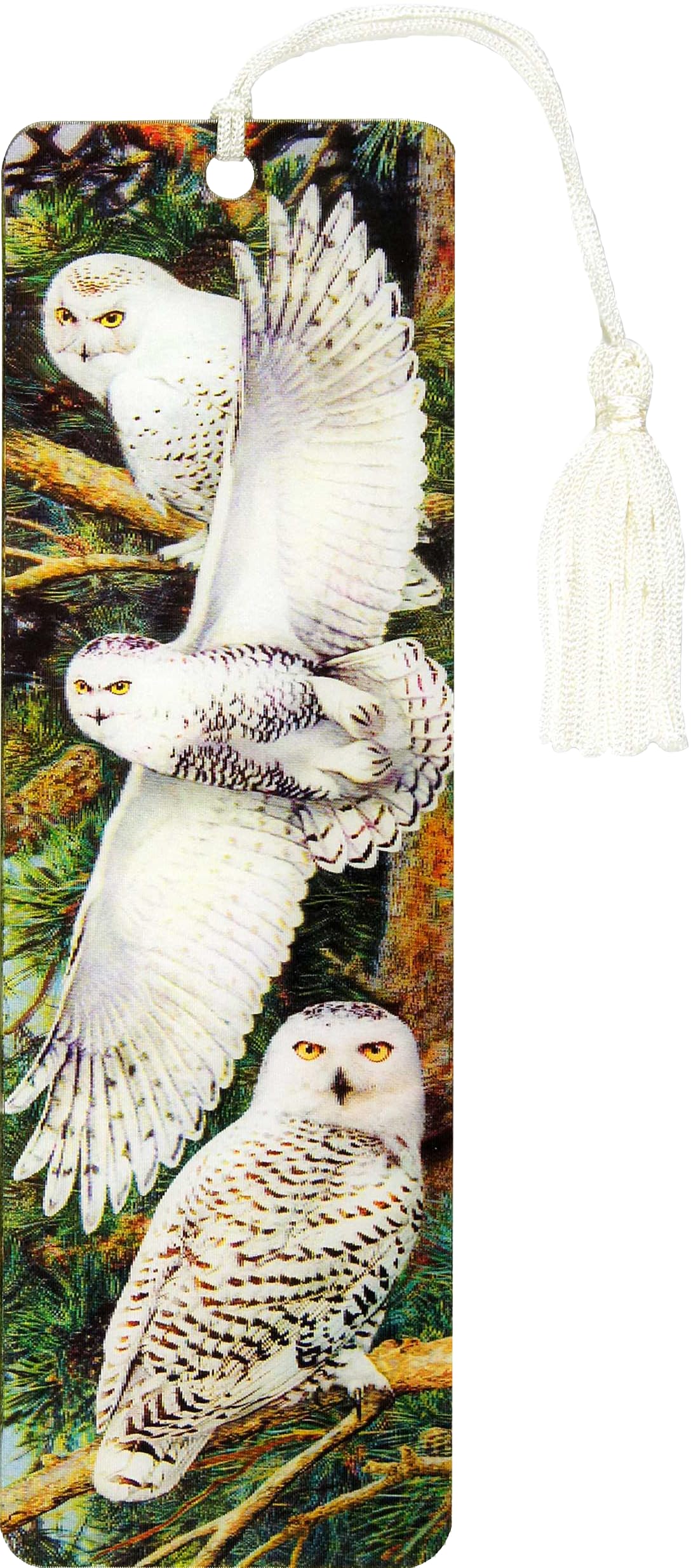 Snowy Owl 3 D Bookmark Lenticular Bookmark | Desertcart Seychelles