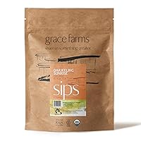 Vista 20 de Grace Farms LAVENDER GOJI BERRY - Té de hierbas (16 sobres piramidales) Naturalmente dulce, alivia el estrés y sin cafeína Certificado orgánico