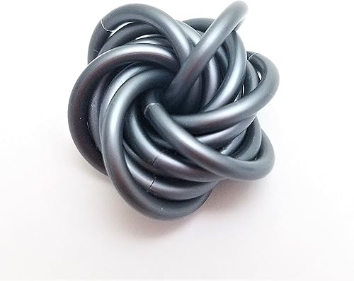 Miniatura 130 de Möbii Fidget Ball (Solid Color): Quiet Mobius ADHD Anxiety Stim Stress Relief Toy Tool for Home Travel Office or Desk (XL(Daydream), Full, Dark Iris)