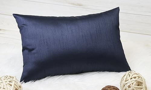 Vista 226 de Aiking Home - Funda de almohada de seda sintética, cierre de cremallera, juego de 2