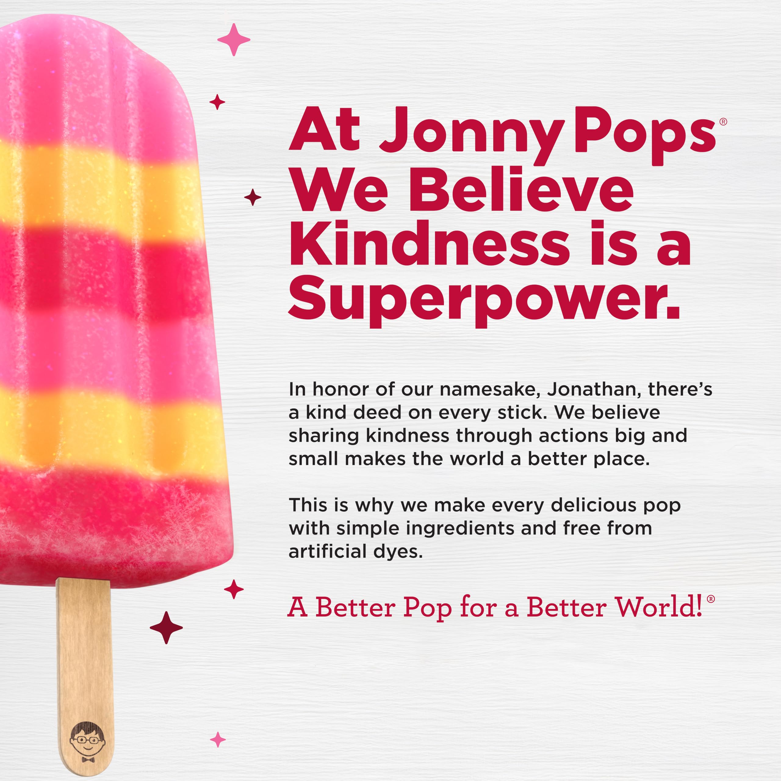 JonnyPops Organic Very Berry Lemonade Frozen Pops 8ct | Grocery