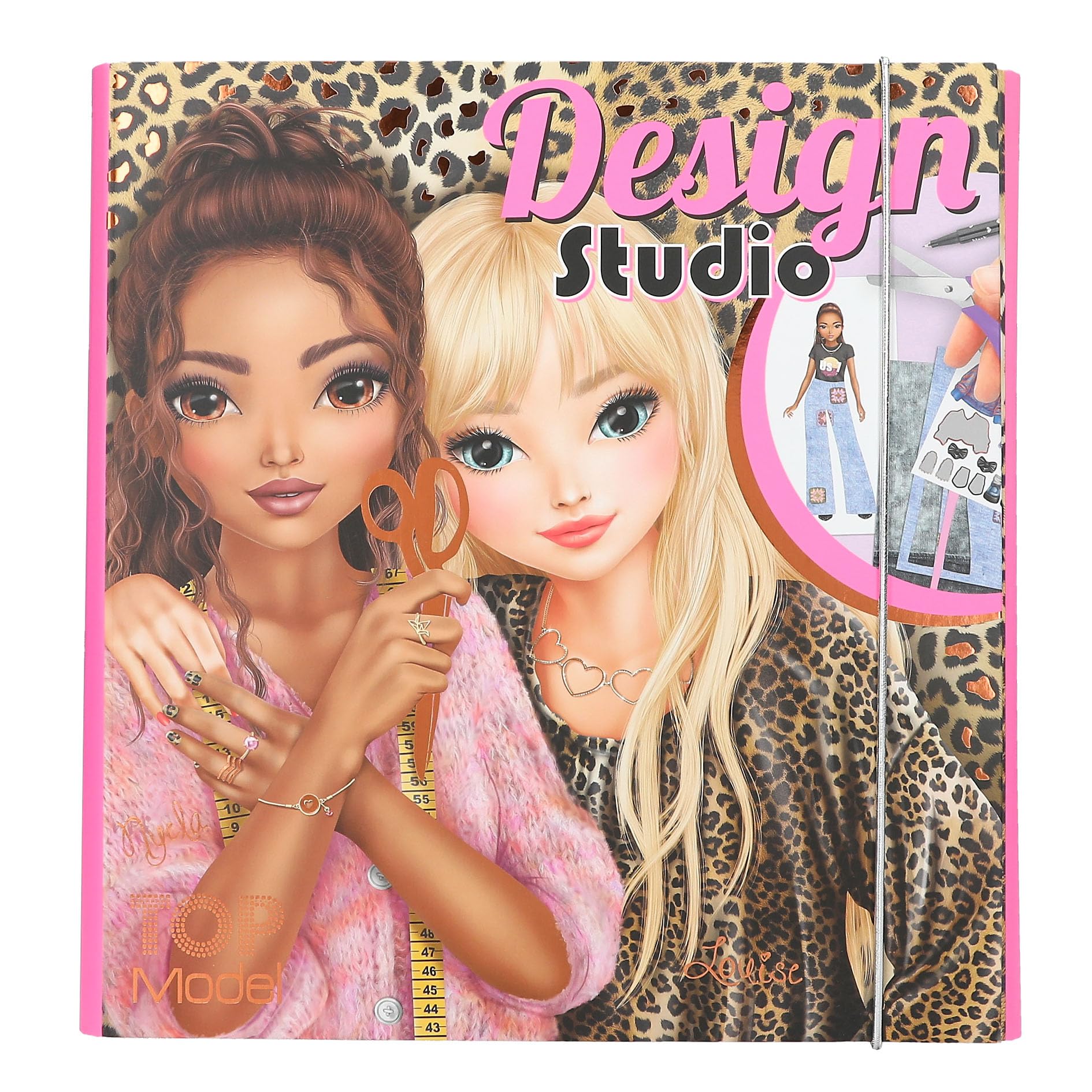 Depesche 13345 – Create your TOPModel Design Studio Malbuch