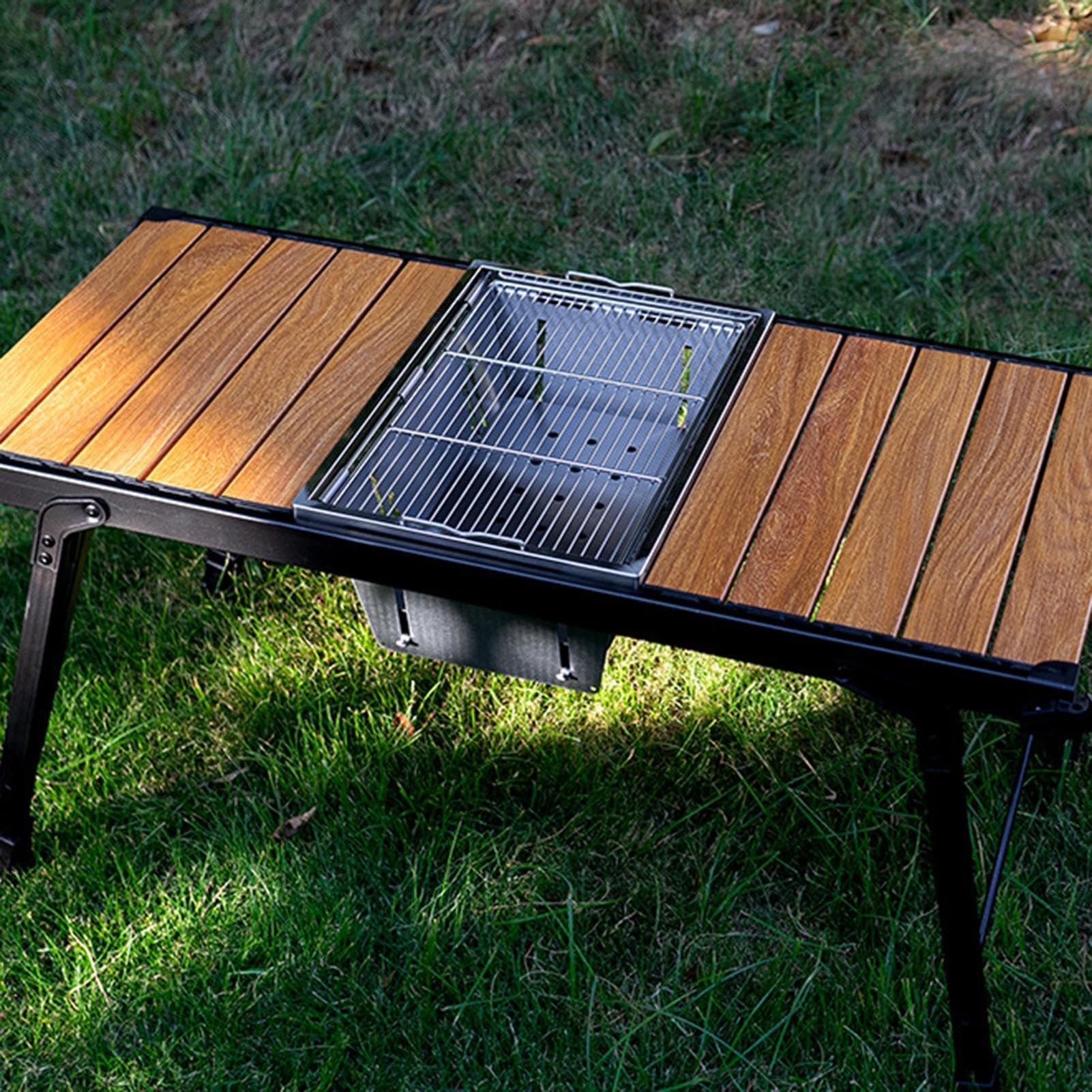 Przenośny grill Chal – Cact Outdoor BBQ for Easy Sto idealny na spotkania towarzyskie, przyjazny dla użytkownika, wszechstronny sprzęt do gotowania na świeżym powietrzu
