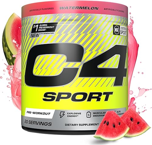 Miniatura 11 de Cellucor C4 Sport Polvo de Pre-Entrenamiento - Certificado NSF para el Deporte - Hidratación Elite - 200mg Cafeína + Creatina + Beta-Alanina -