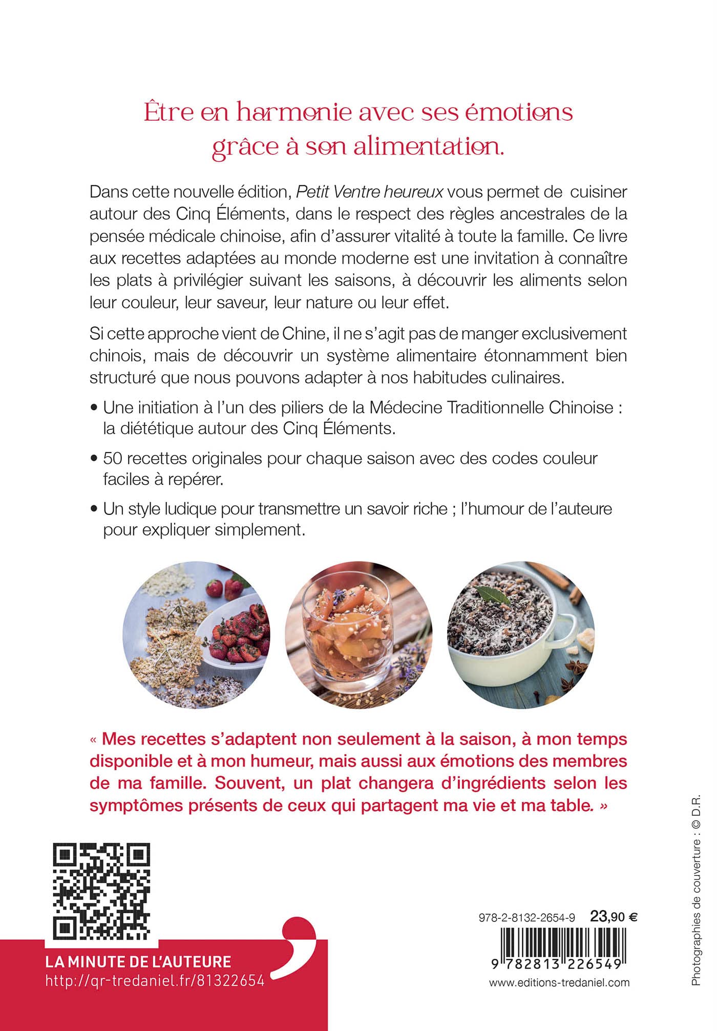 Petit ventre heureux - Cuisinez avec gourmandise selon les Cinq Éléments de la pensée chinoise