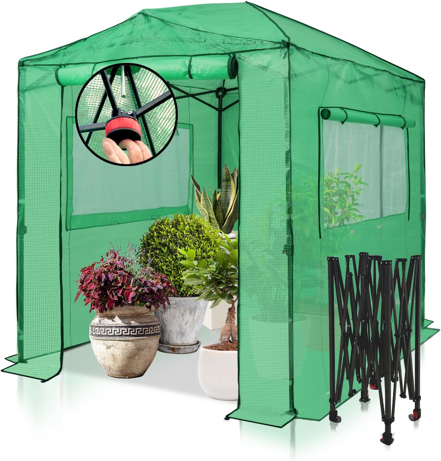 Greenhouse for Outdoors Greenhouse Plastic Mini Greenhouse