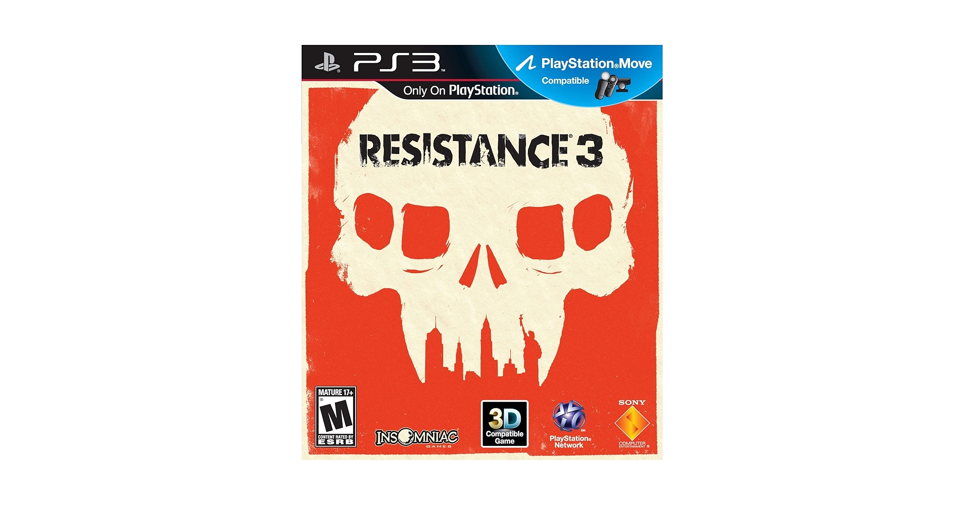 新品未開封　PS3  RESISTANCE  3点セット ps3 RESISTANCE X3 TRILOGY 1+2+3 (Works On US Consoles