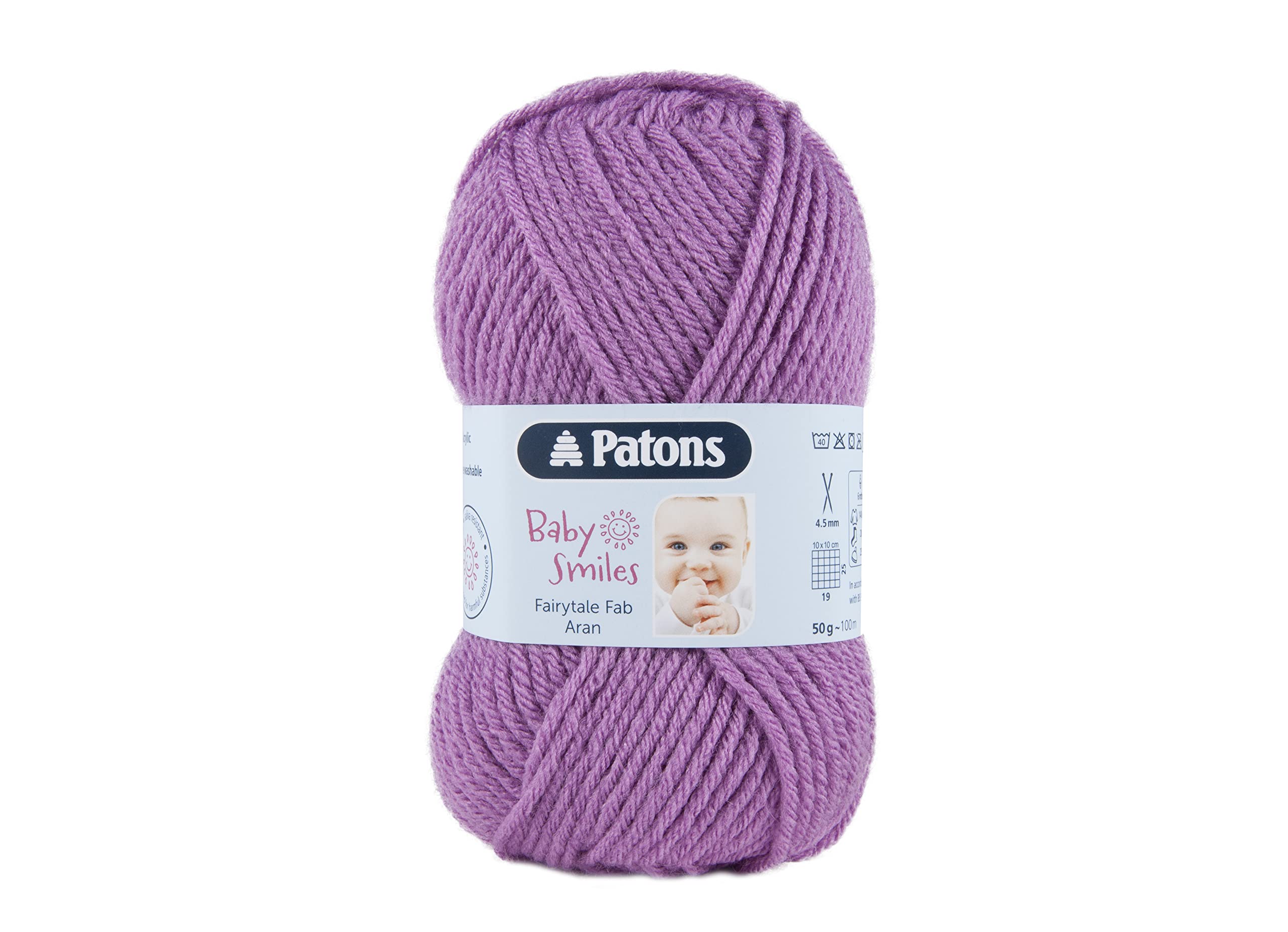 PatonsFairytale Fab Aran, Orchid (1047), 50g