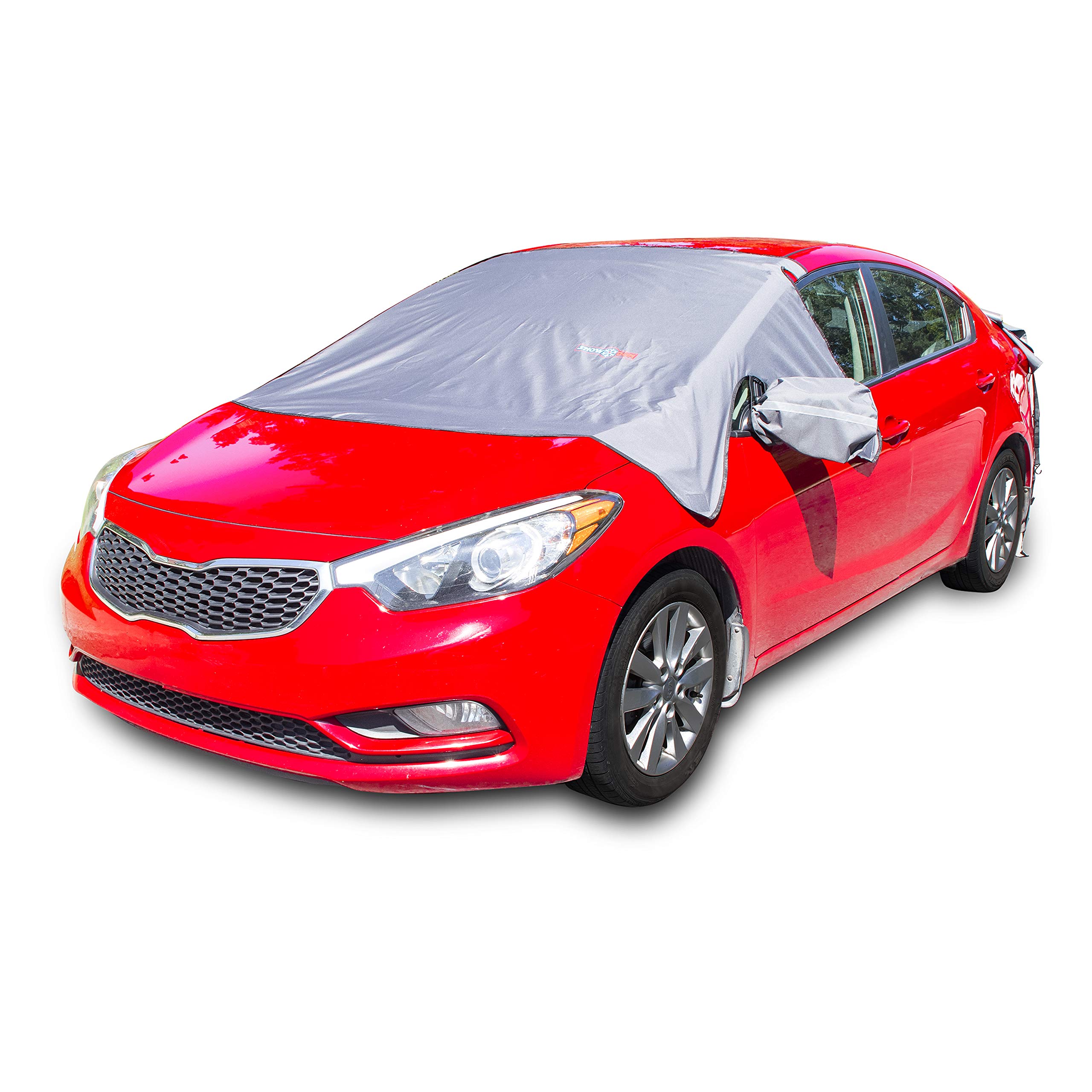 Snowdon-Windshield snow cover with 4 sew-in and protected magnets-Size 45'' x 65''-All Weather Winter Summer-Protect Windshield and Wipers from Weatherproof, Rain, Sun, Frost - Universal size