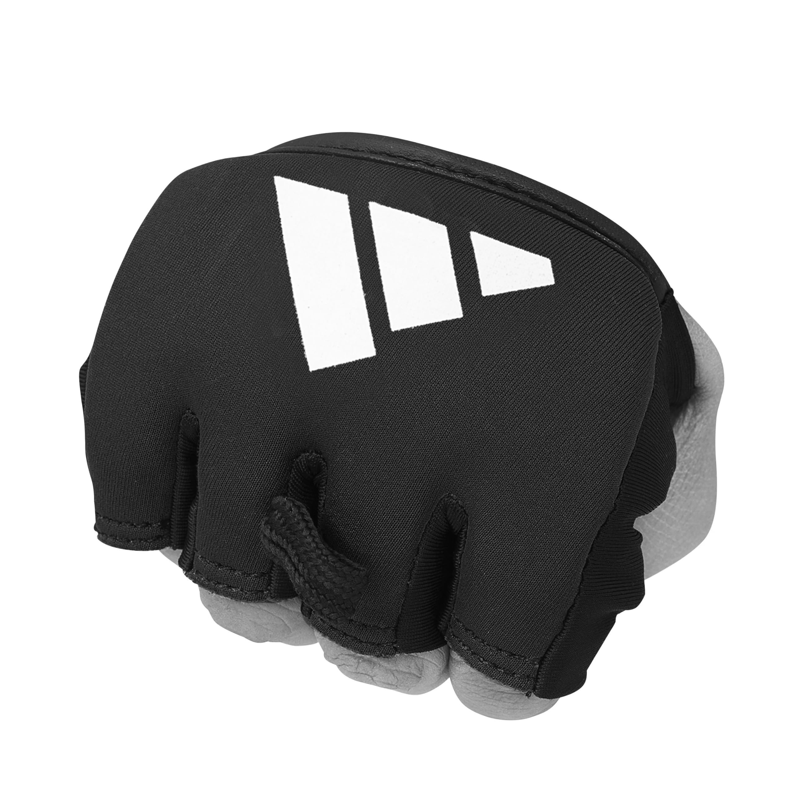 Adidas Guantes Interiores Unisex Manga Nudillos Negro Dorado Talla Única EU