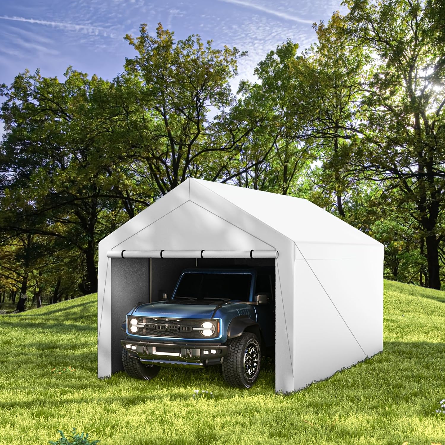 Amazon.com: All Weather Carport Garage Party Tent Large Outdoor Canopy