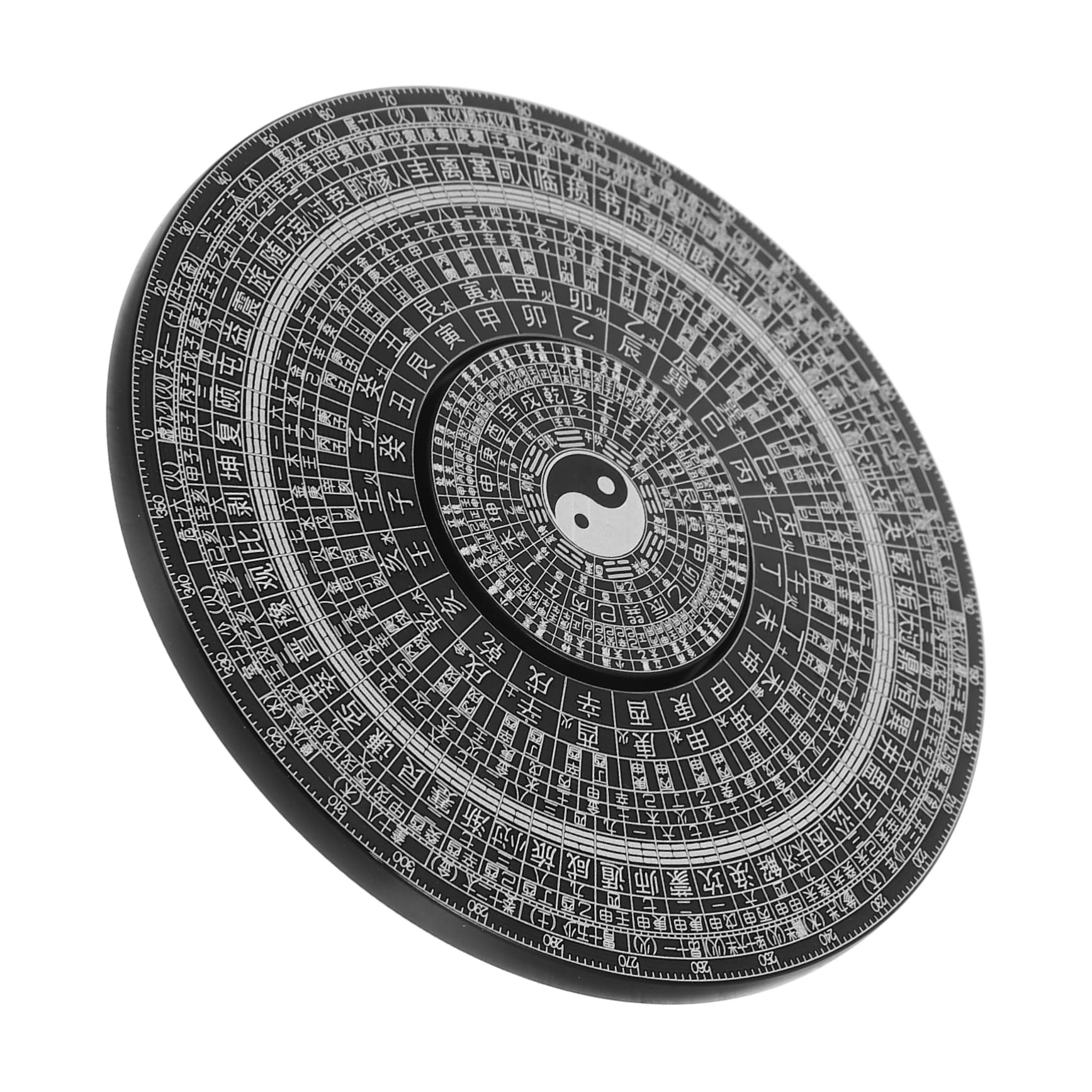 Brújula Feng Shui Bagua portátil para viajes y decoración de oficinas