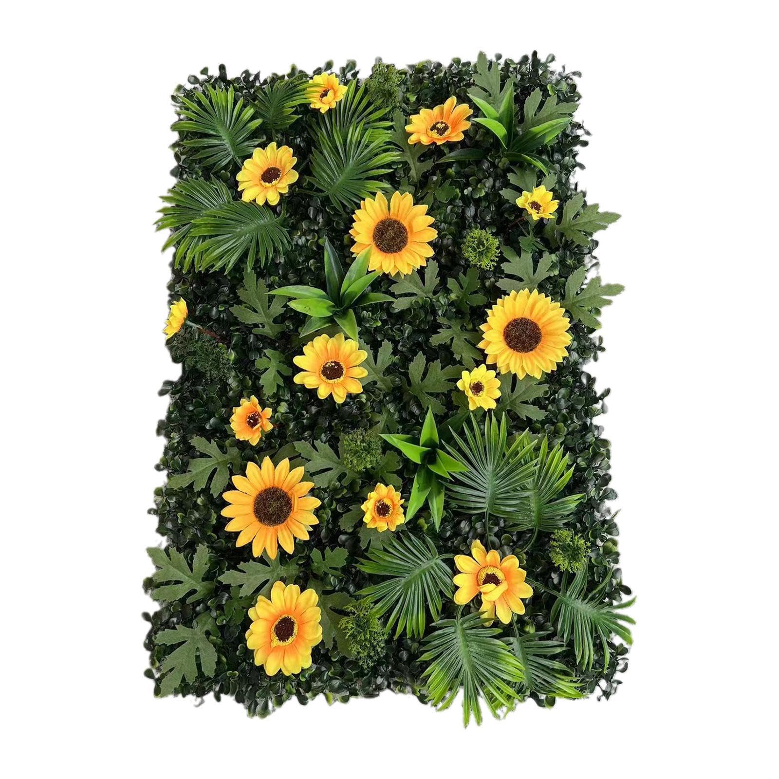 IOIUSKKU Pannello da parete con fiori artificiali di qualità, affidabile, per esterni, bellissimo decoro per sfondi di eventi, feste e matrimoni, pannello da