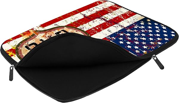 PEDEA GmbH 66060464 - Funda Protectora para portátil de 15.6" con diseño Stars and Stripes - 5