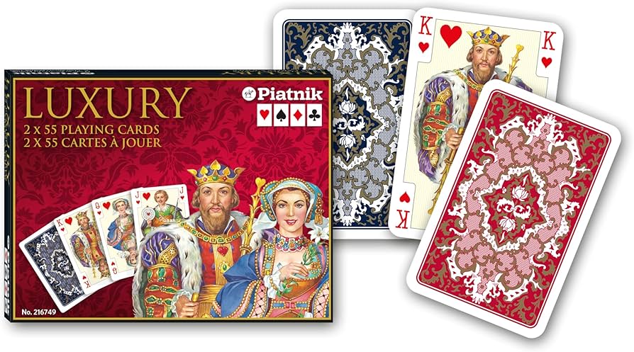 Amazon.com: Piatnik Luxury Playing Cards : Toys & Games
