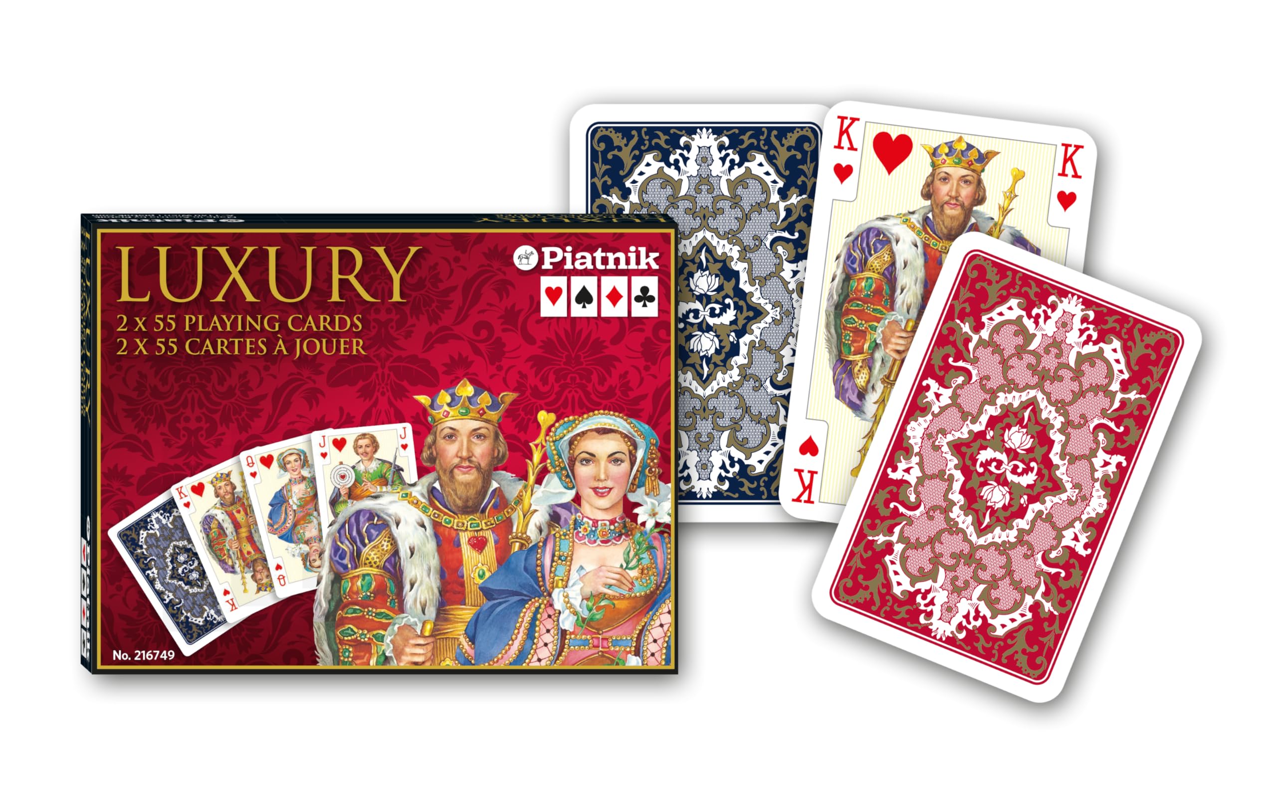 Amazon.com: Piatnik Luxury Playing Cards : Toys & Games