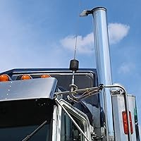 Vista 6 de RoadPro RP-8X12CL Clear 12' Antena CB con cable coaxial Mini-8