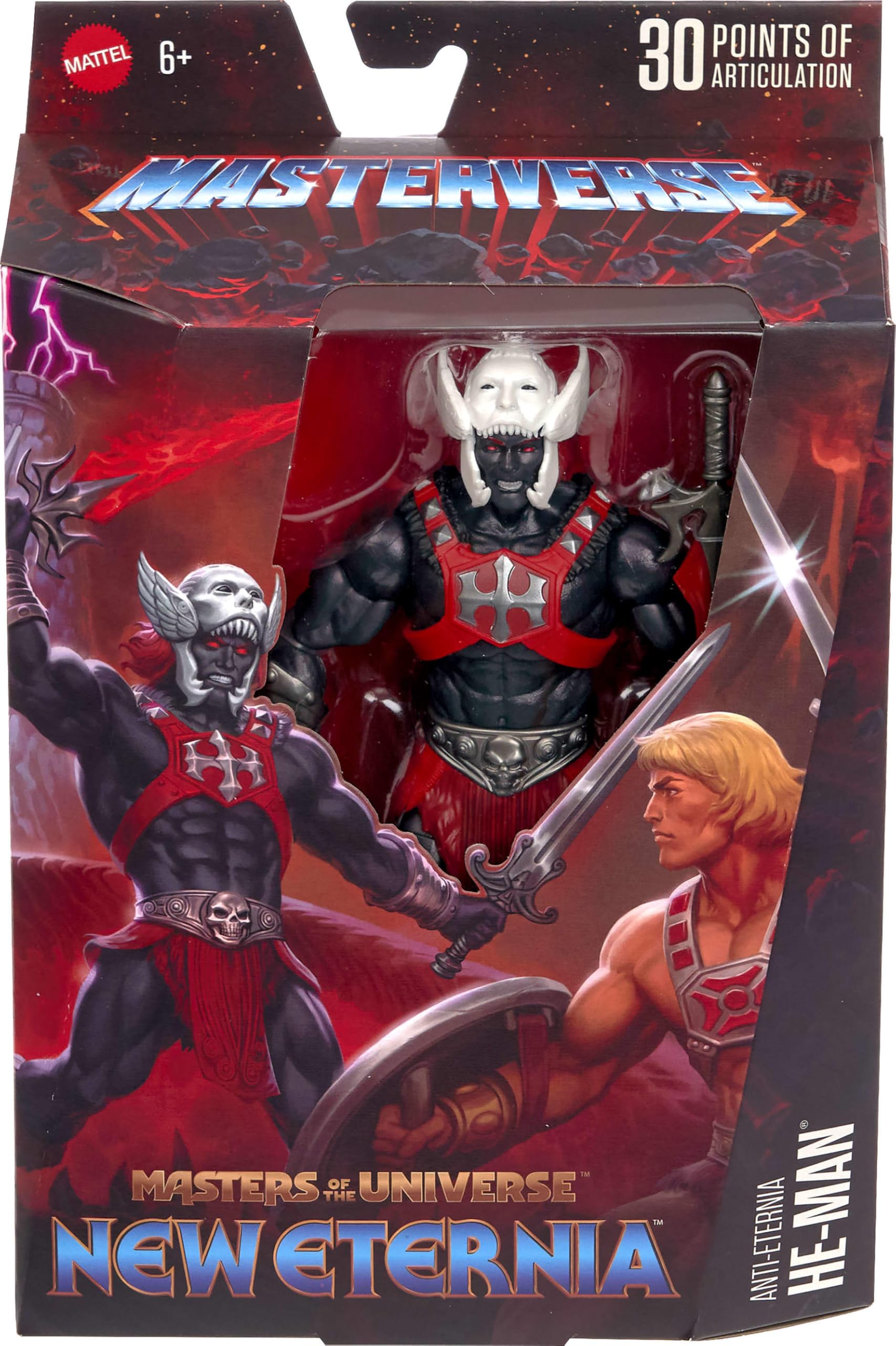 MOTU 新品マスターズ・オブ・ザ・ユニバース アンチエターニア ヒーマン Amazon.com: Masters of The Universe Masterverse Action Figure Anti