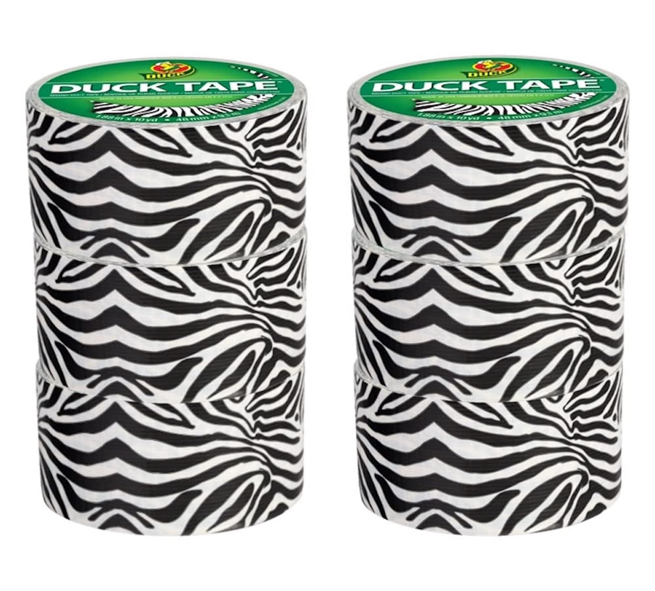Amazon.com: Duck Brand Zig-Zag Zebra Printed Duct Tape