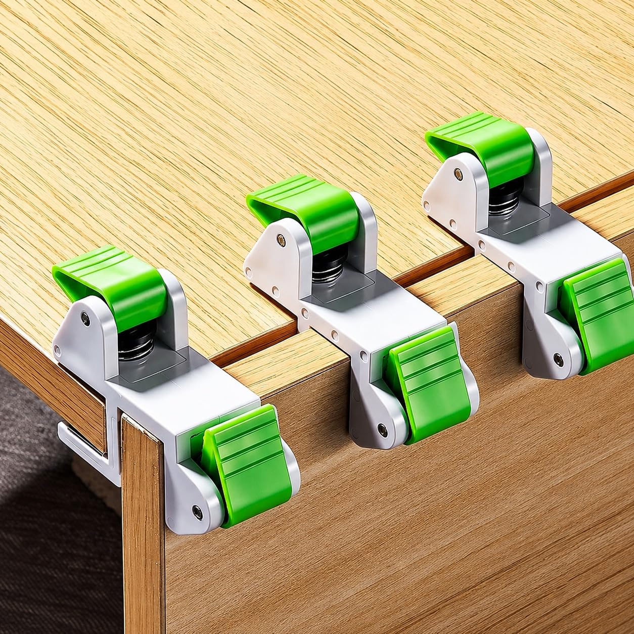 3PC Woodworking Filler Board Installation Clamp, Adjustable Scribe Jig Tool