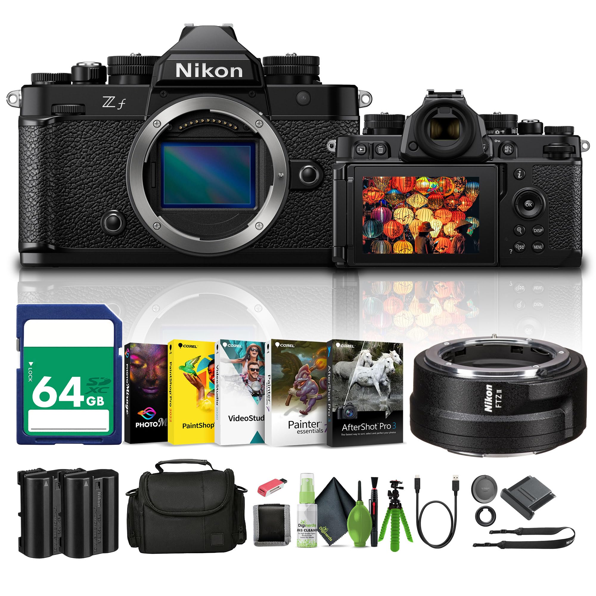 Amazon.com: Nikon Zf with 24.5MP Sensor and 4K Video Recording