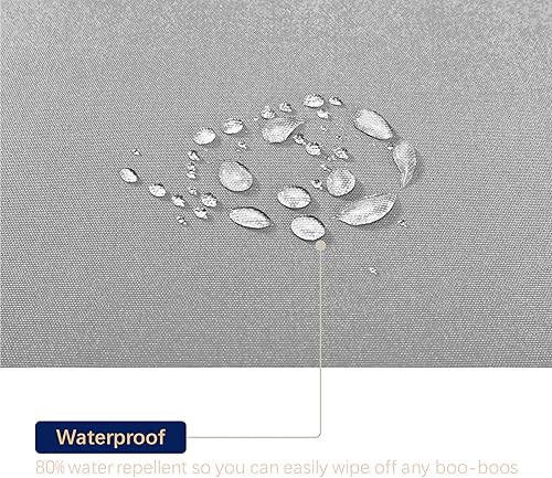 Miniatura 6 de IDEE-HOME - Fundas de cojín para silla de patio, paquete de 4 6 unidades, funda de cojín de asiento al aire libre de 24"X22"X4", solo fundas de