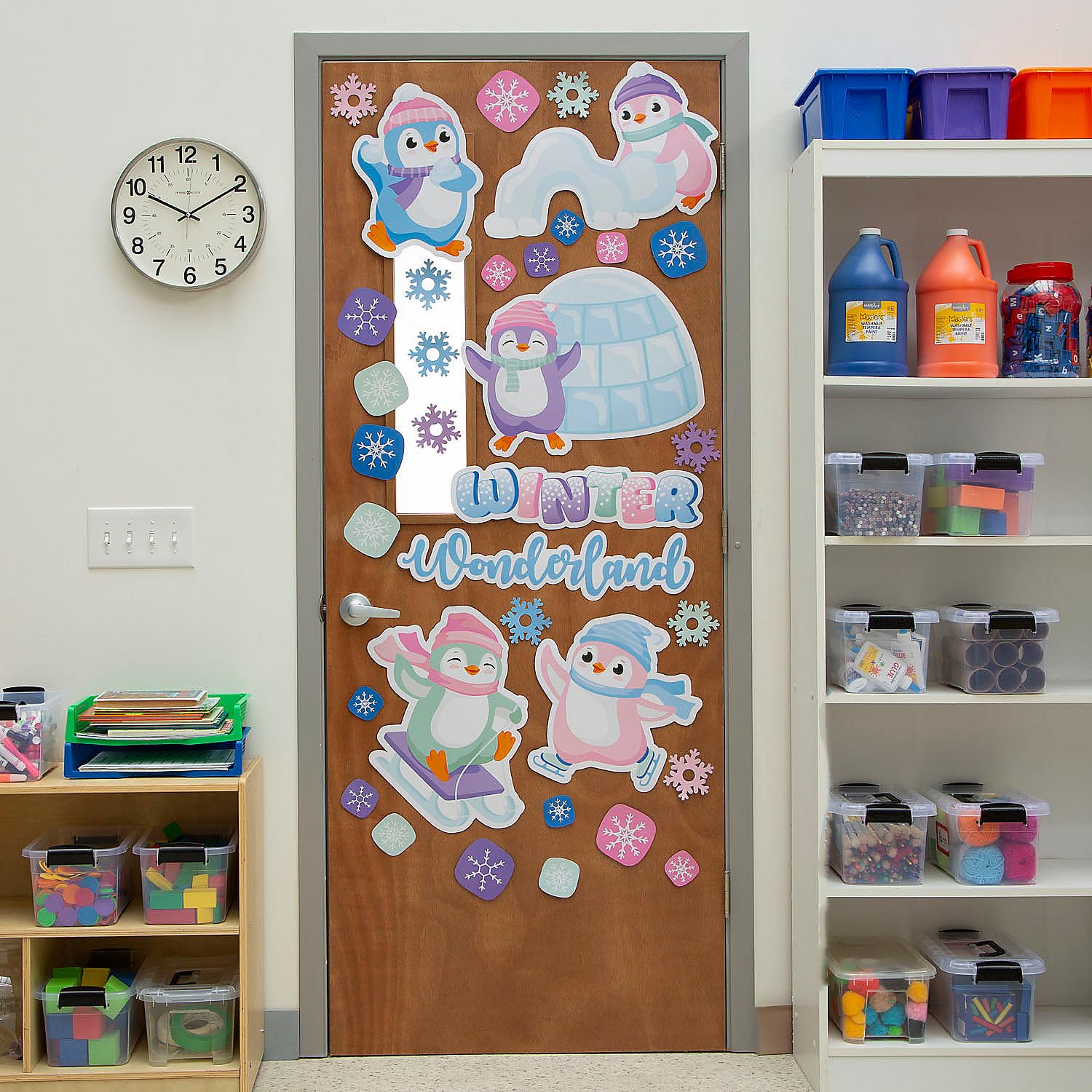 Winter Wonderland Classroom Door Decorating Ideas Winter Wonderland