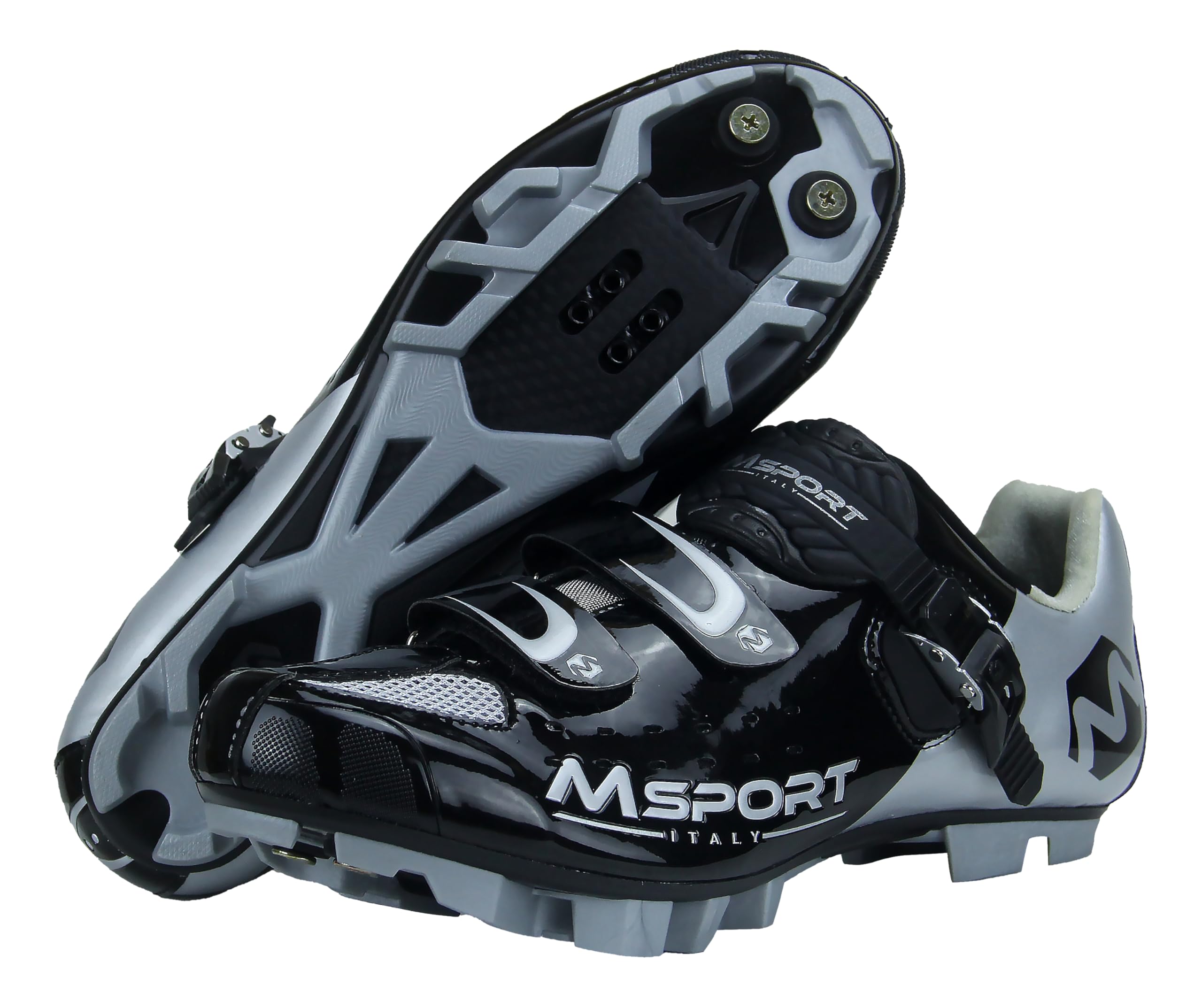 Scarpe MTB Ciclismo Mountain Bike Professionali Traspiranti per Uomo e Donna, compatibili Pedali SPD