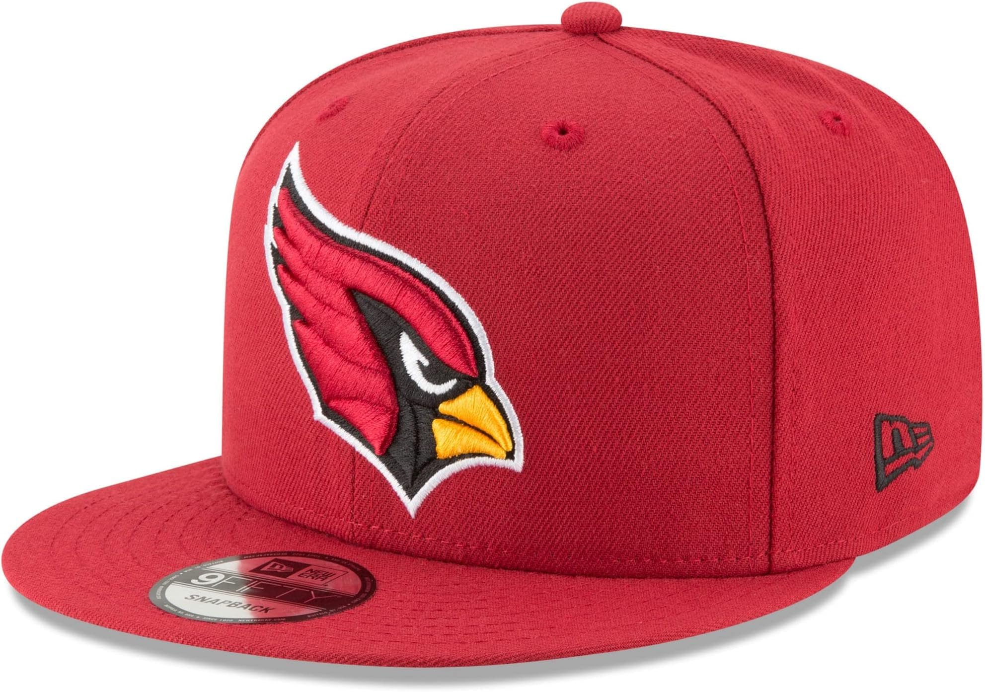 New Era NBA Men's 9Fifty Snapback Cap, Arizona Cardinals, One Size