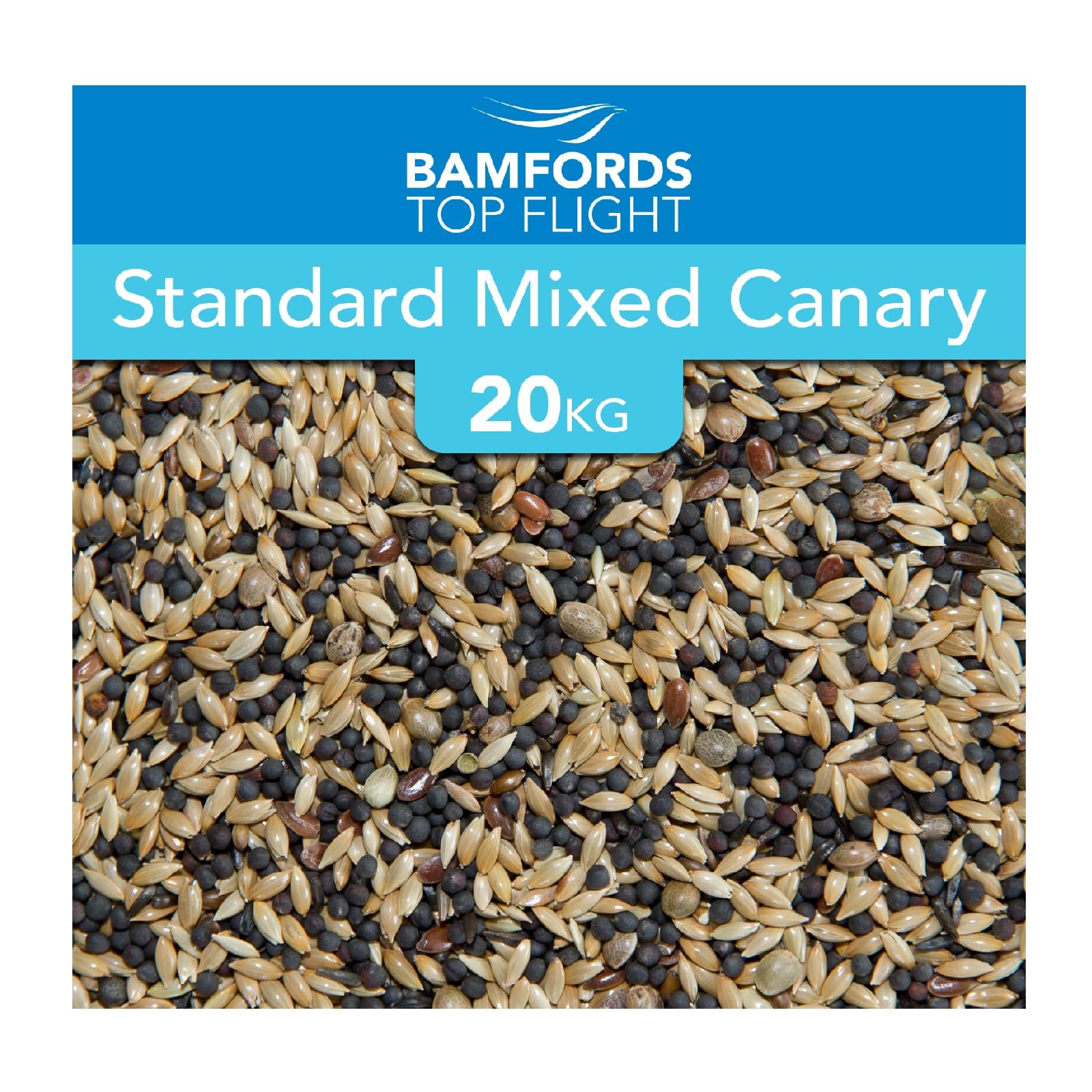 Bamfords Top Flight Mixed Canary 20Kg Cage and Aviary Food