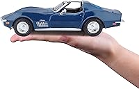 Vista 3 de Maisto 1/24 Edición Especial 1970 Chevrolet Corvette - Azul
