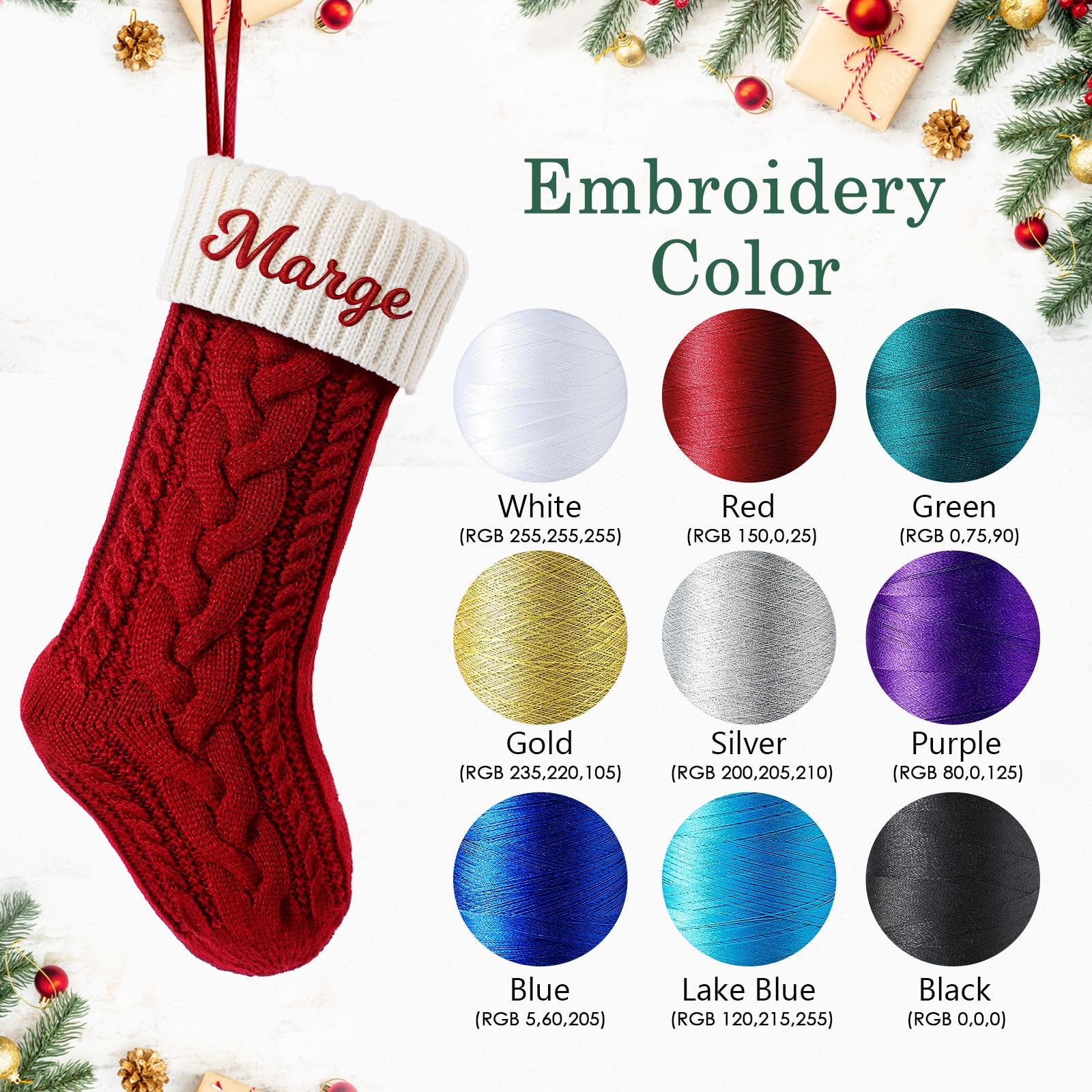 Ganci Per Calze Di Natale Da Tavolo - 2 Pezzi In Metallo, Regolabili, Per Camino O Tavolo - Foto 6