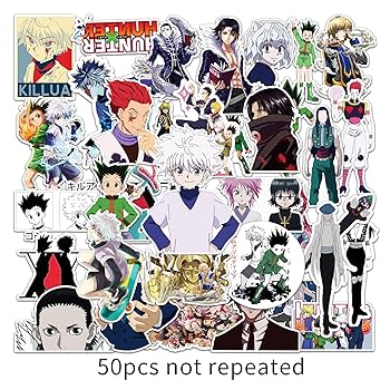 新品未使用＊HUNTER×HUNTER ビジュアルメタル　ステッカー　旧アニメ 新品未使用＊HUNTER×HUNTER ビジュアルメタル ステッカー 旧