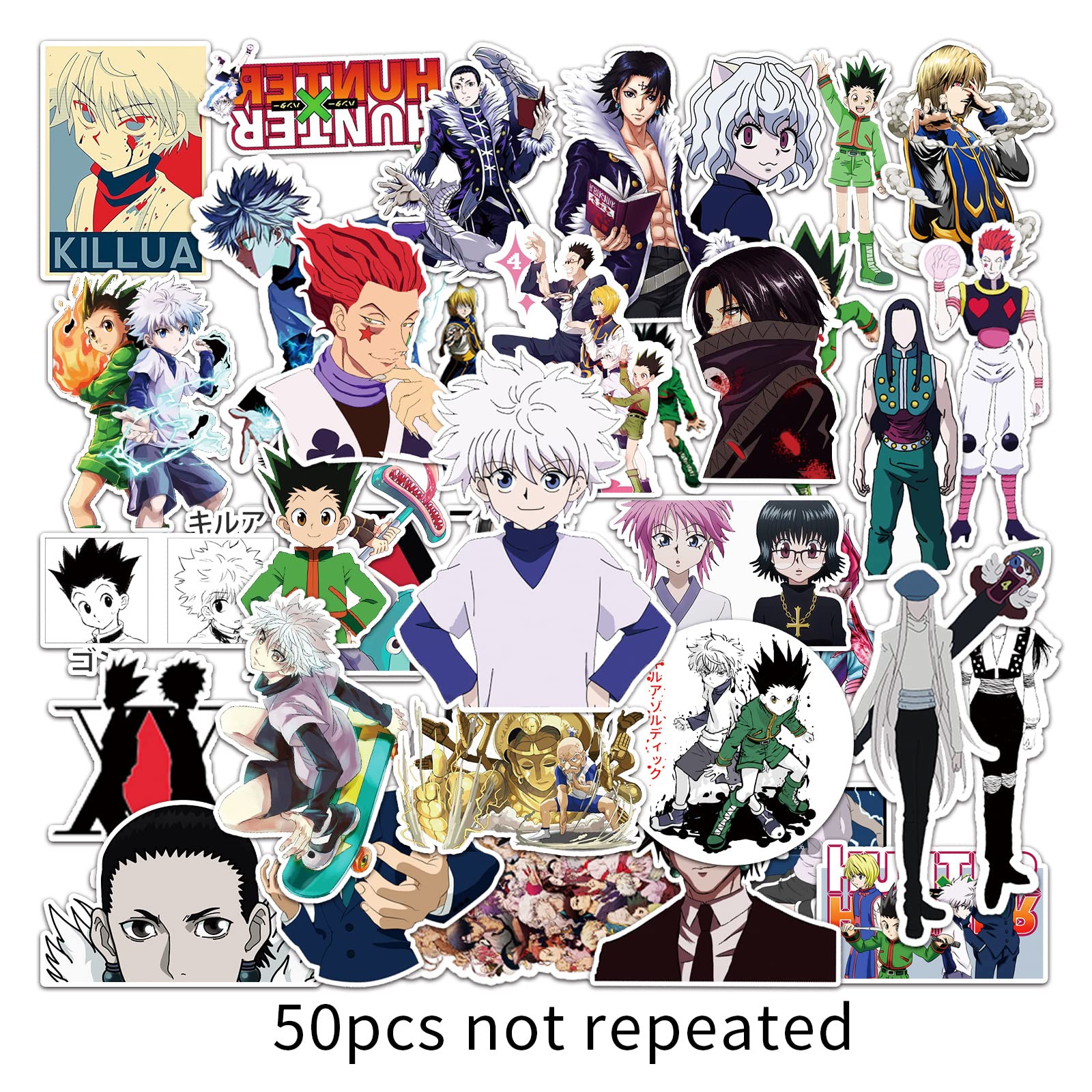 新品未使用＊HUNTER×HUNTER ビジュアルメタル　ステッカー　旧アニメ 新品未使用＊HUNTER×HUNTER ビジュアルメタル ステッカー 旧