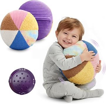 Special Supplies Vibrating Pillow Sensory Pressure Activated Calm for Kids and Adults, 14 Plush Minky Soft Cover with Textured Therapy Stimulation Bumps- 3 Vibration Modes, Music & Voice Recording