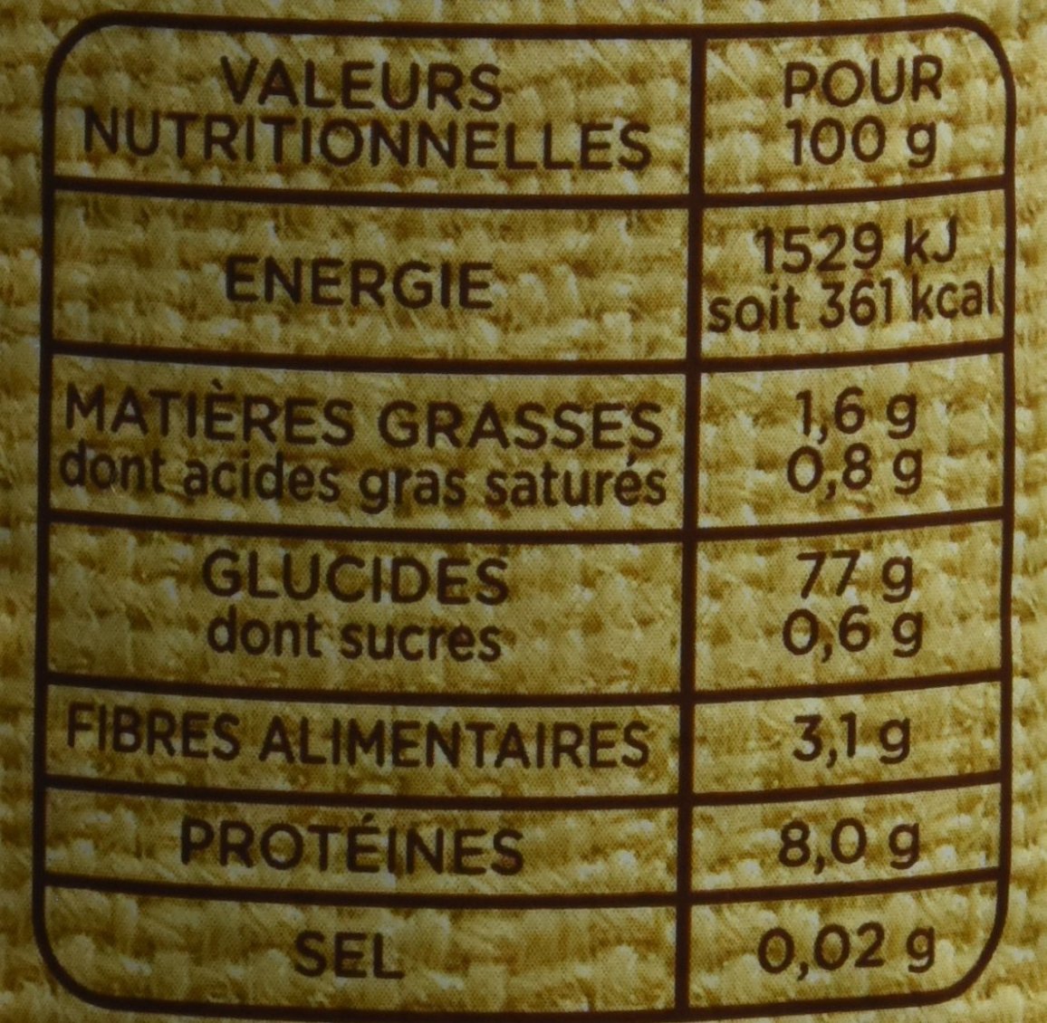 Taureau Ailé Sélection 3 Riz 500 g - Lot de 4