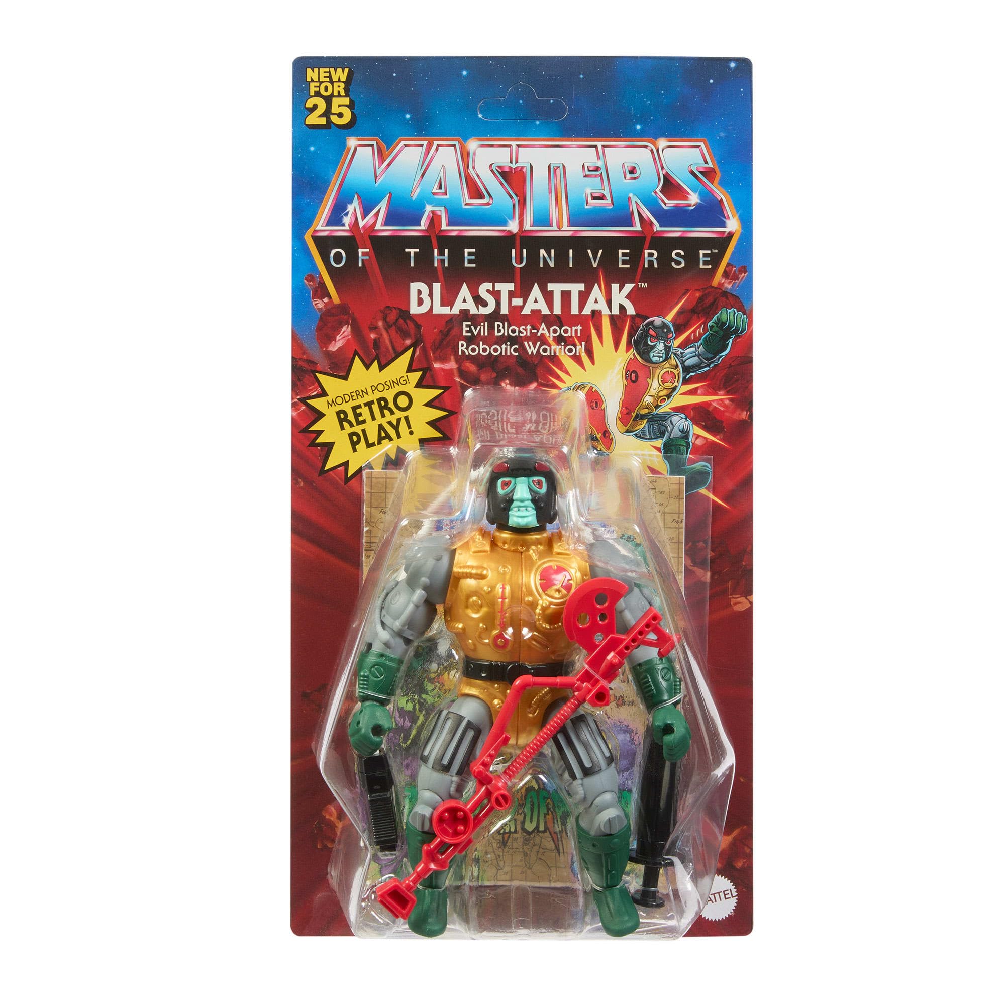 Amazon.com: Masters of the Universe Origins Blast-Attak 5.5