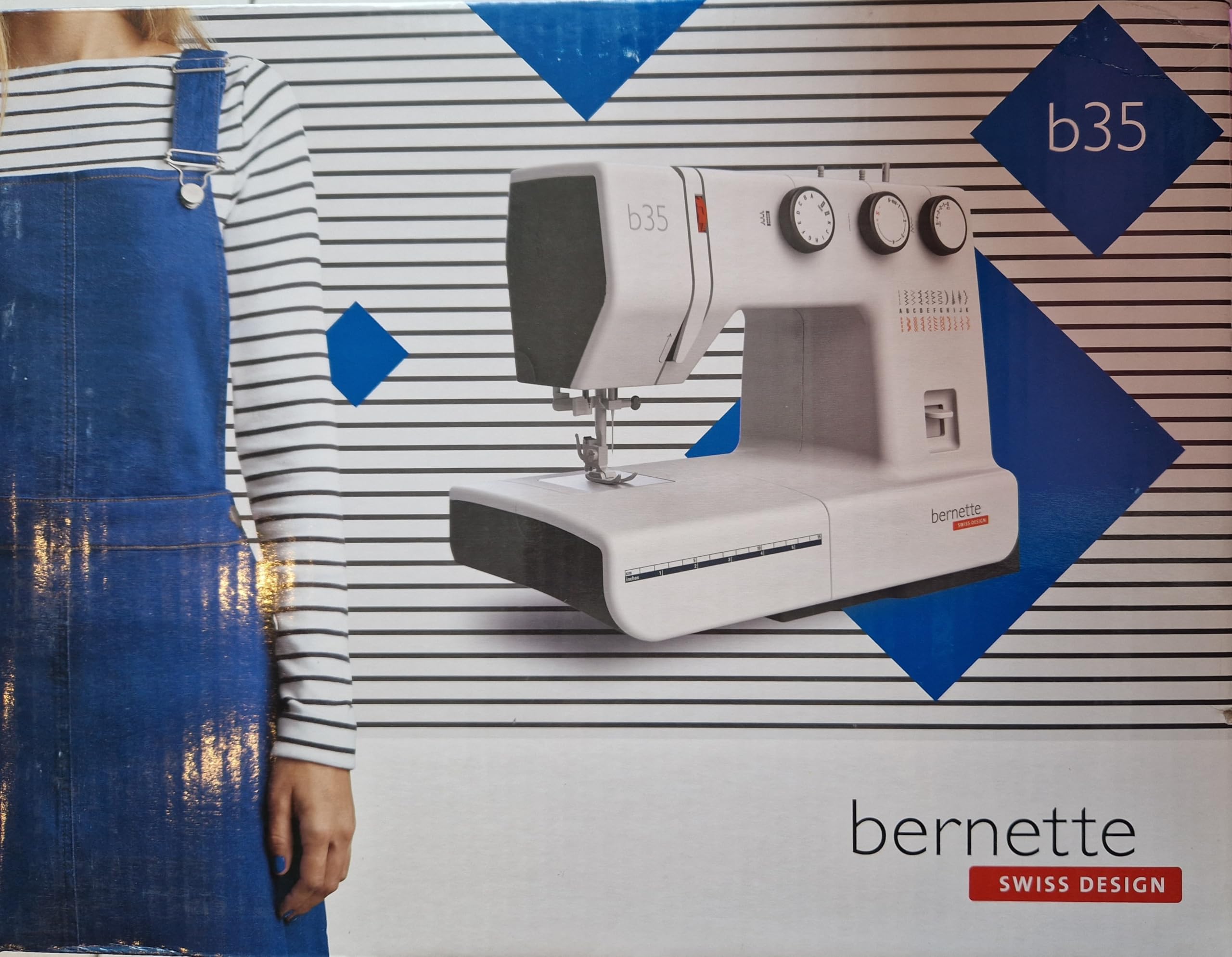 Máquina de coser Bernette B33 con 5 años de garantía