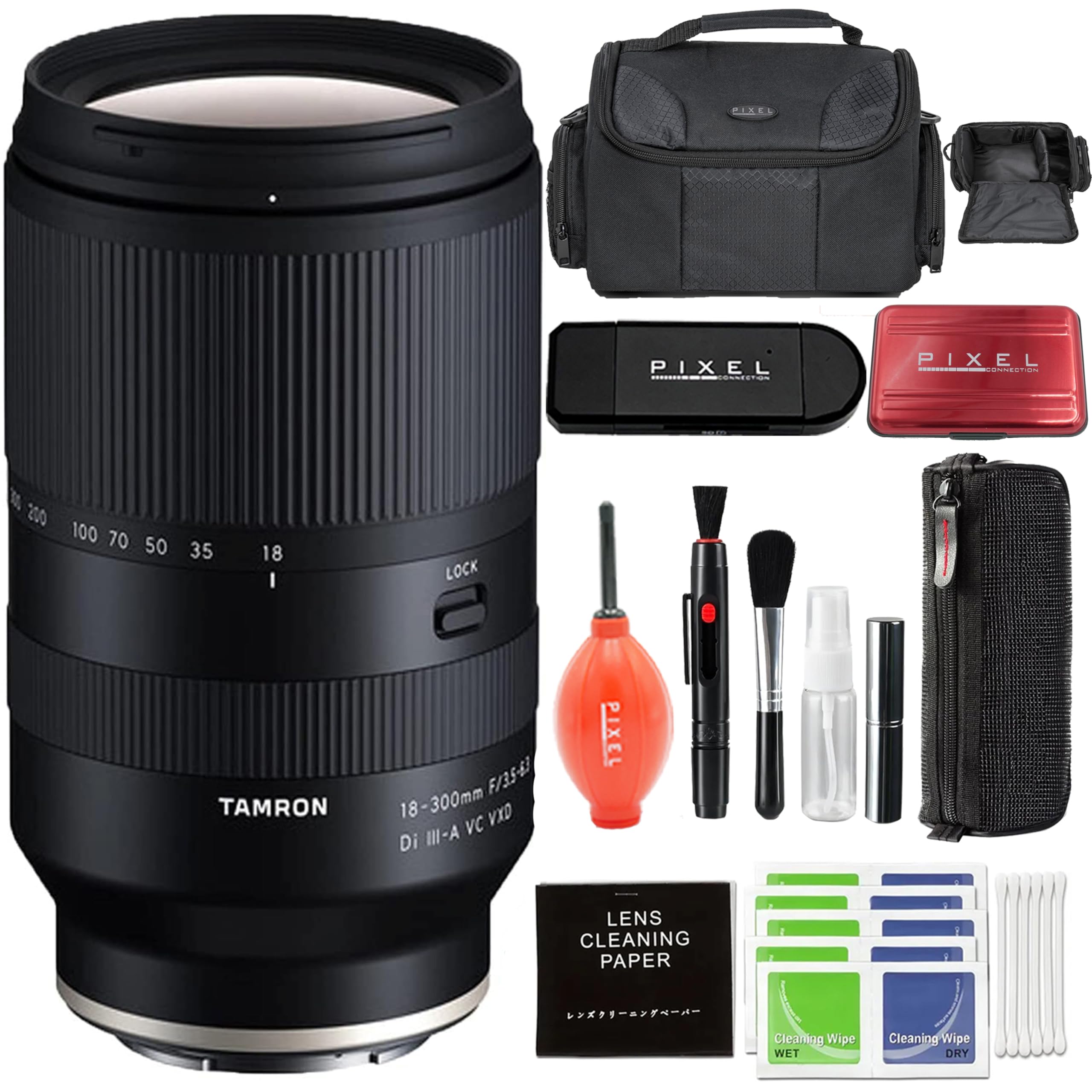 Amazon.com : Tamron 18-300mm f/3.5-6.3 Di III-A VC VXD Lens for