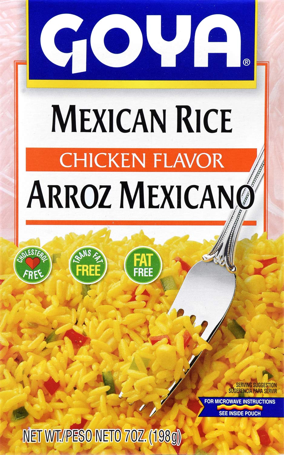 Goya Foods Mexican Rice Mix, Chicken Flavor, 7 Ounce (Pack of 12)