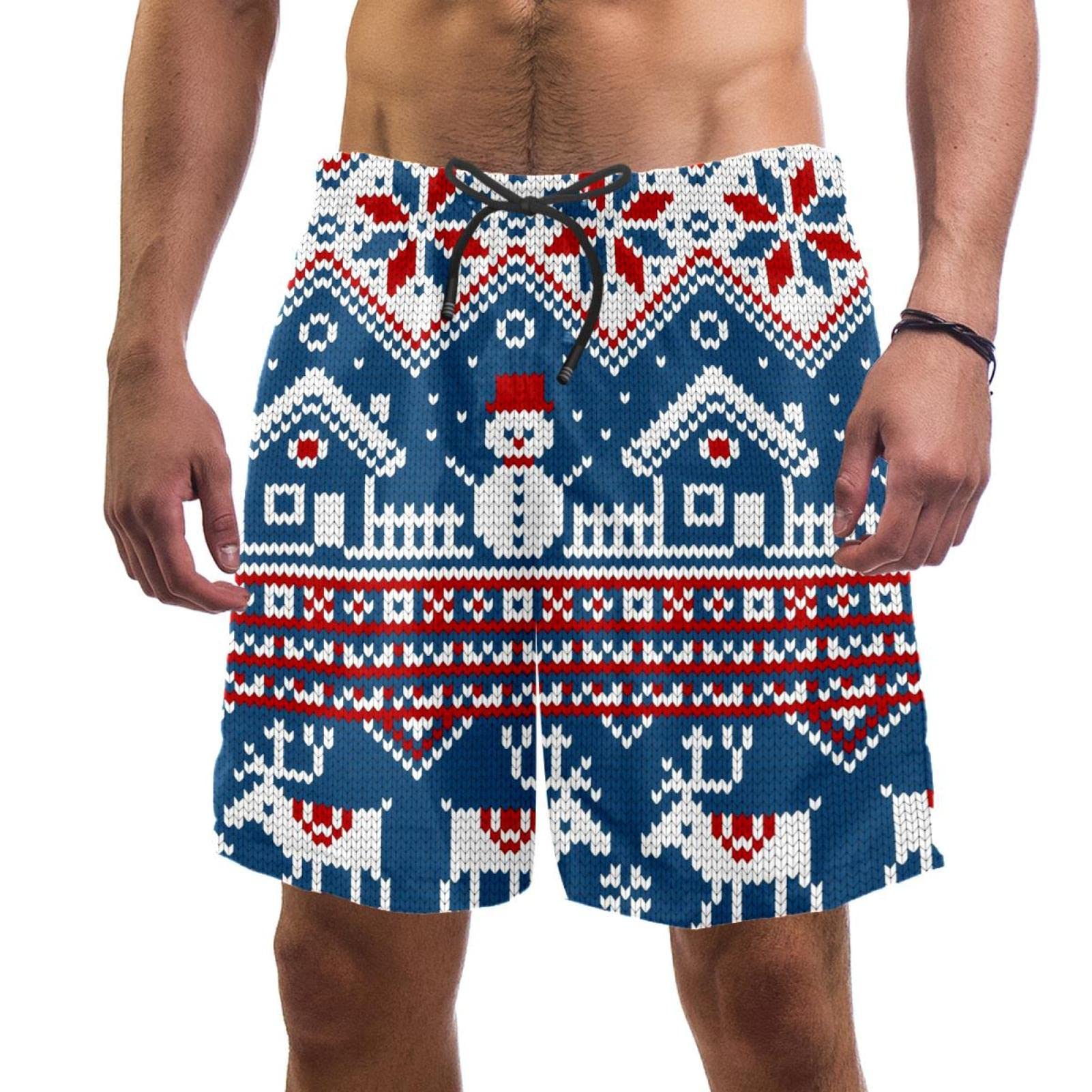 Maillots de bain hommes JDEZ short de plage respirant séchage rapide - 6