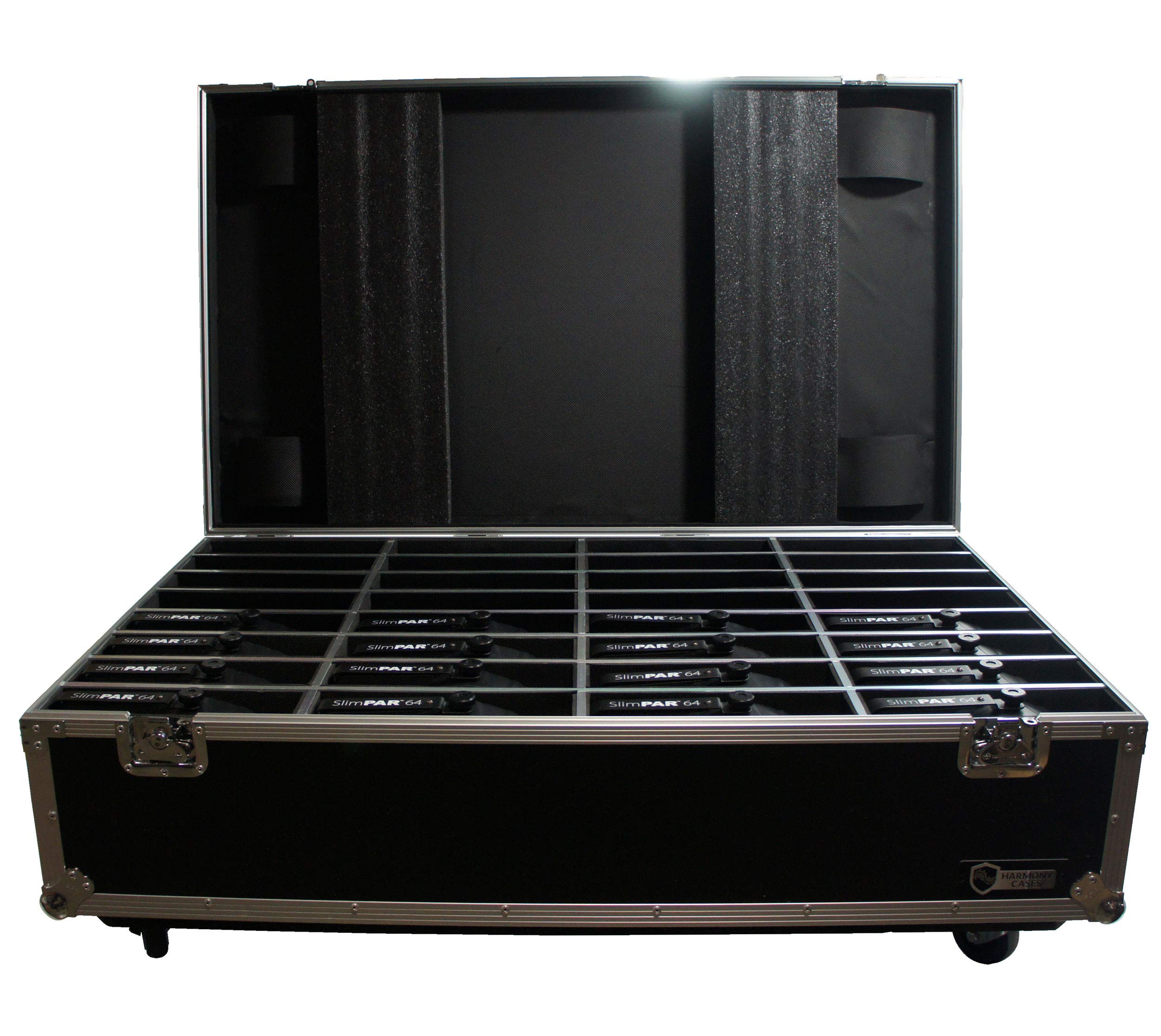 Harmony Audio Cases HC32SLIMPAR64 Light Flight Case Compatible with Chauvet EZpar 64 RGBA x 32