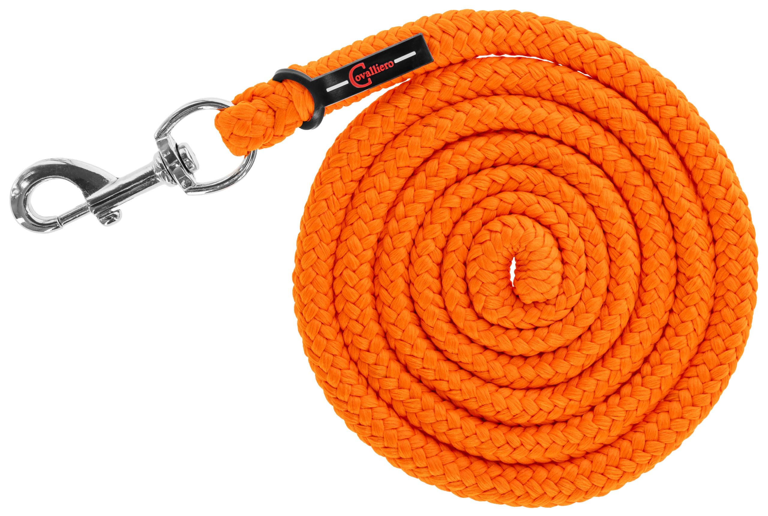Covalliero Orange Riding Lanyard With Snap Hook Hippo
